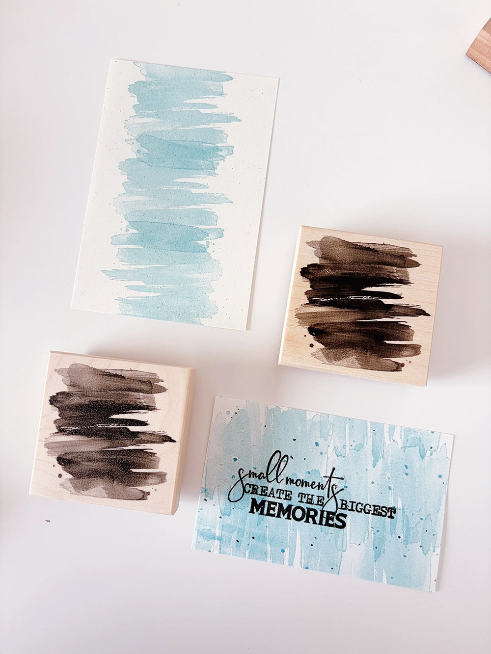 Simple Washi Tape【Versatile Stamp】Simple Tent,Large Background,Blurred Gradient Stamp