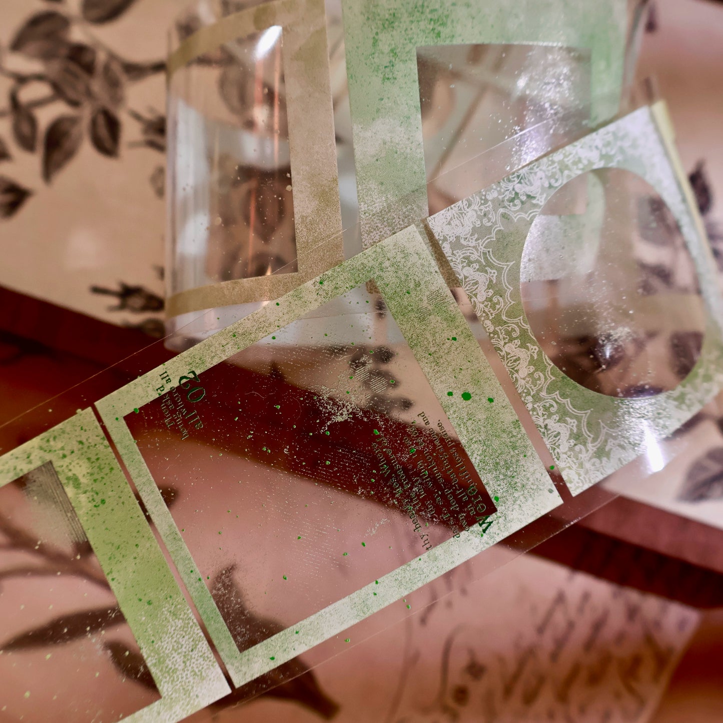 YiEr Vol13【Border Set】Orginal Design Washi/Pet Frame Tape Light Retro Backgroud Stickers