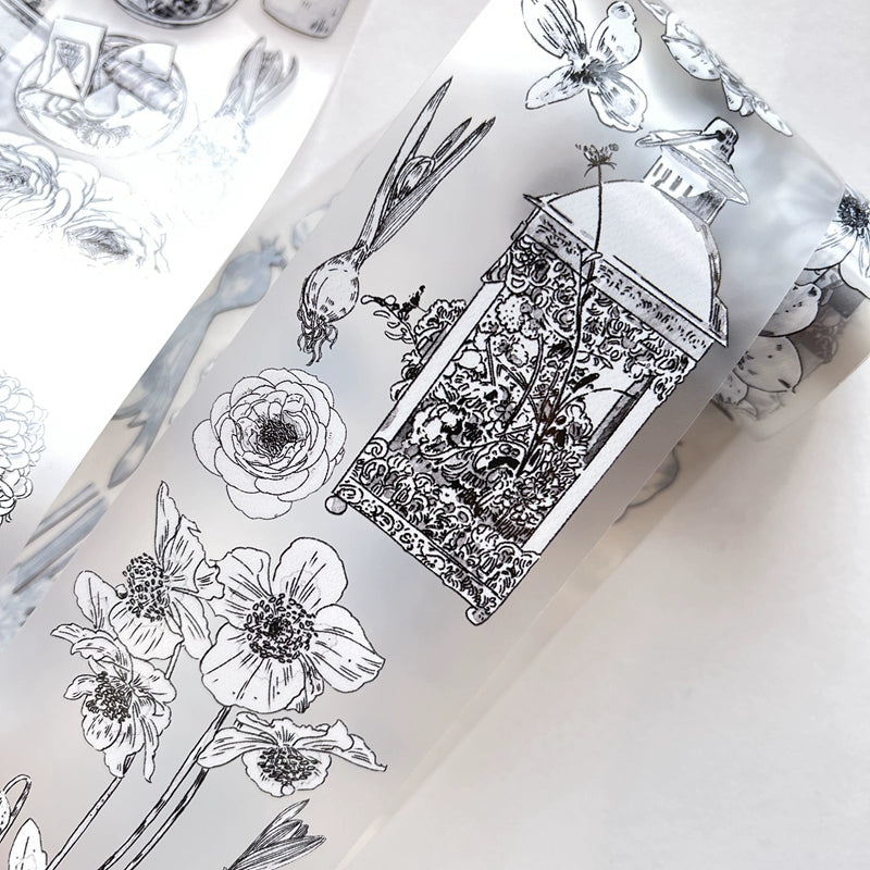 Seahorse Forest Vol3【A15#Old Times】Original Character Design Journal Washi/Matte PET Tape