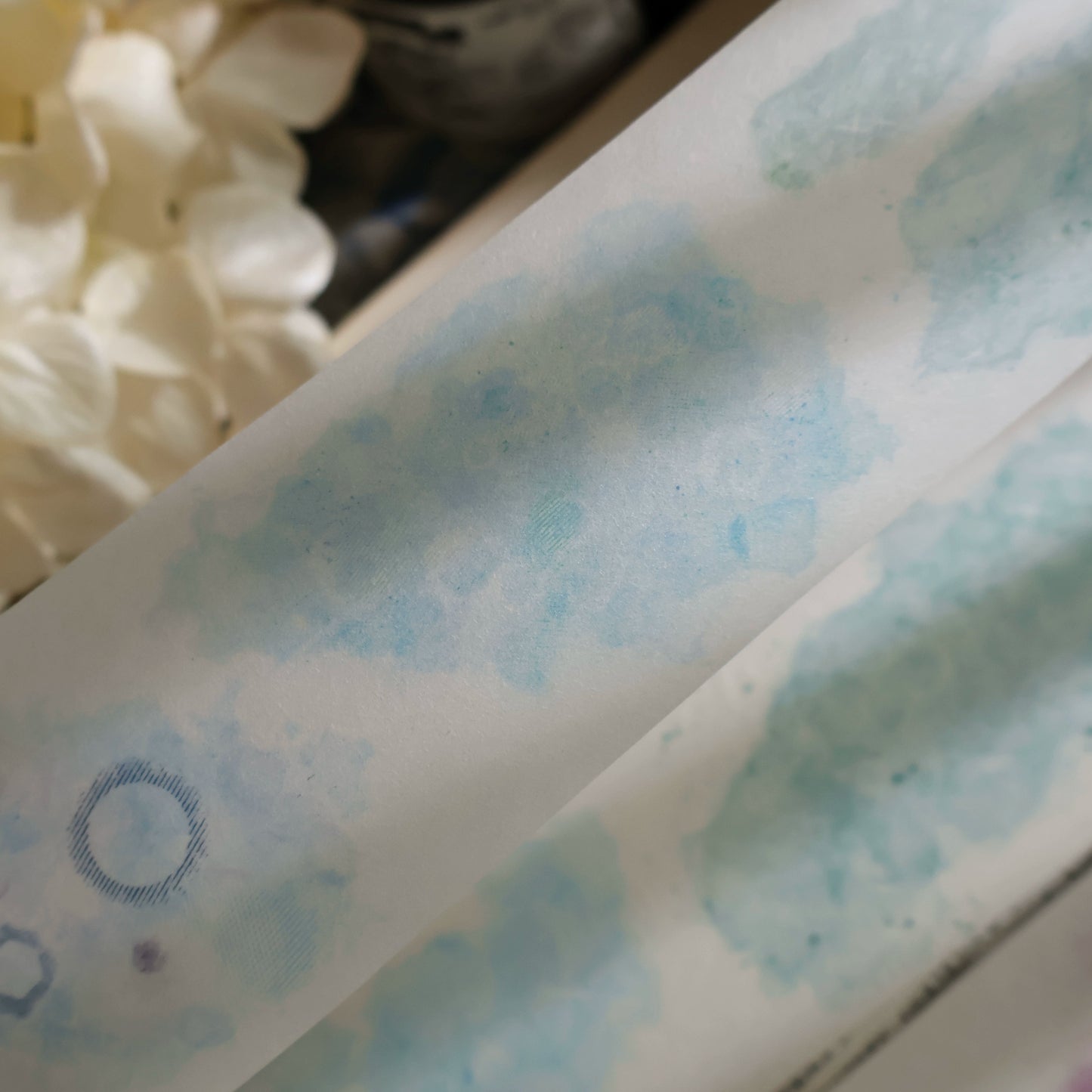 YiEr Vol13【Dyeing Set】Orginal Design Retro Washi/Pet Tape Backgroud Stickers
