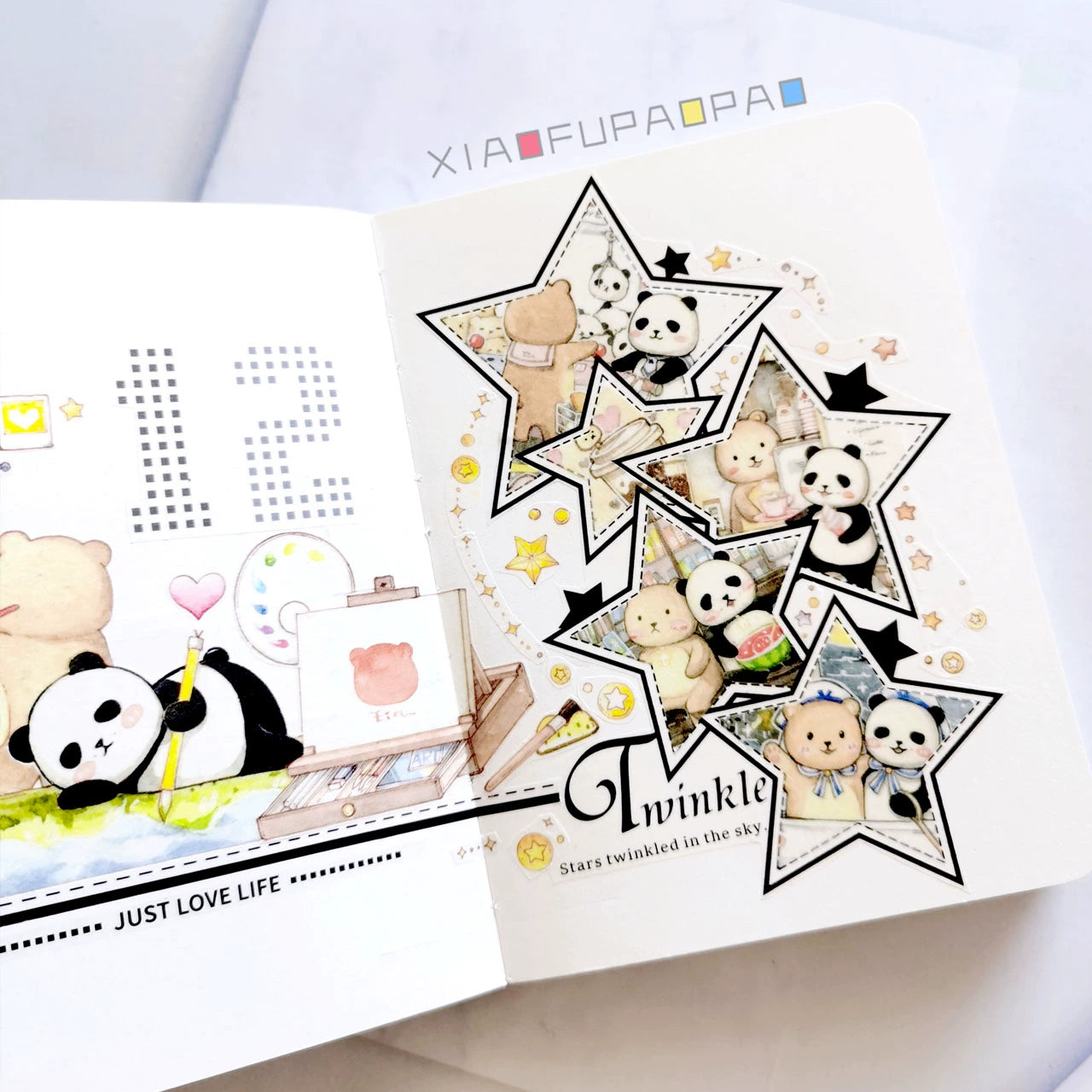 Small Floating Bubble Typesetting1 Washi Tape Basic Lazy Border Frame Suitable for A6/B6