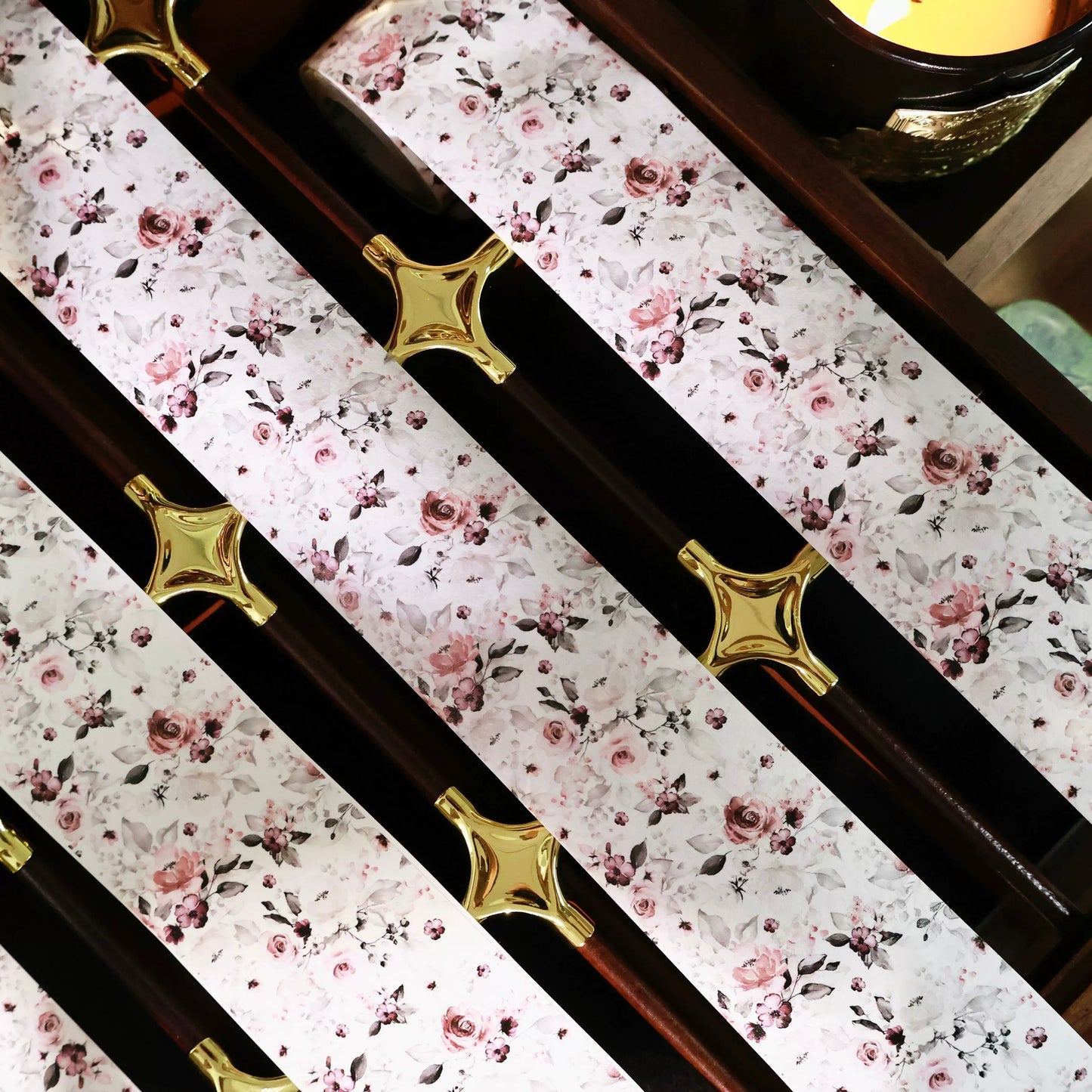 YiEr Vol14【Basic Floral Patterns】Floral Backgroud Washi Tape PET Stickers
