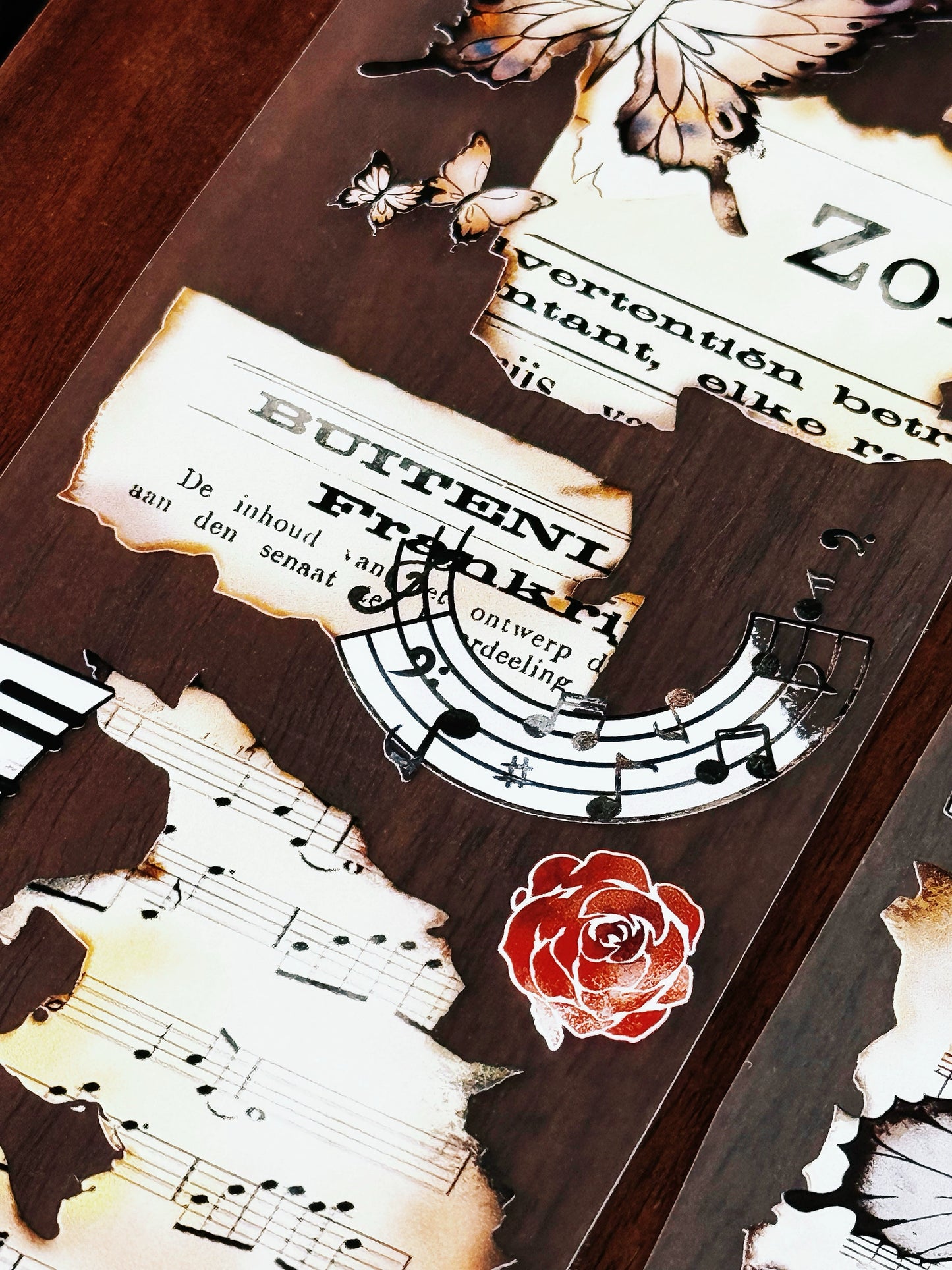 XiYue【Anxious】Original Design Washi/PET Tape Stickers