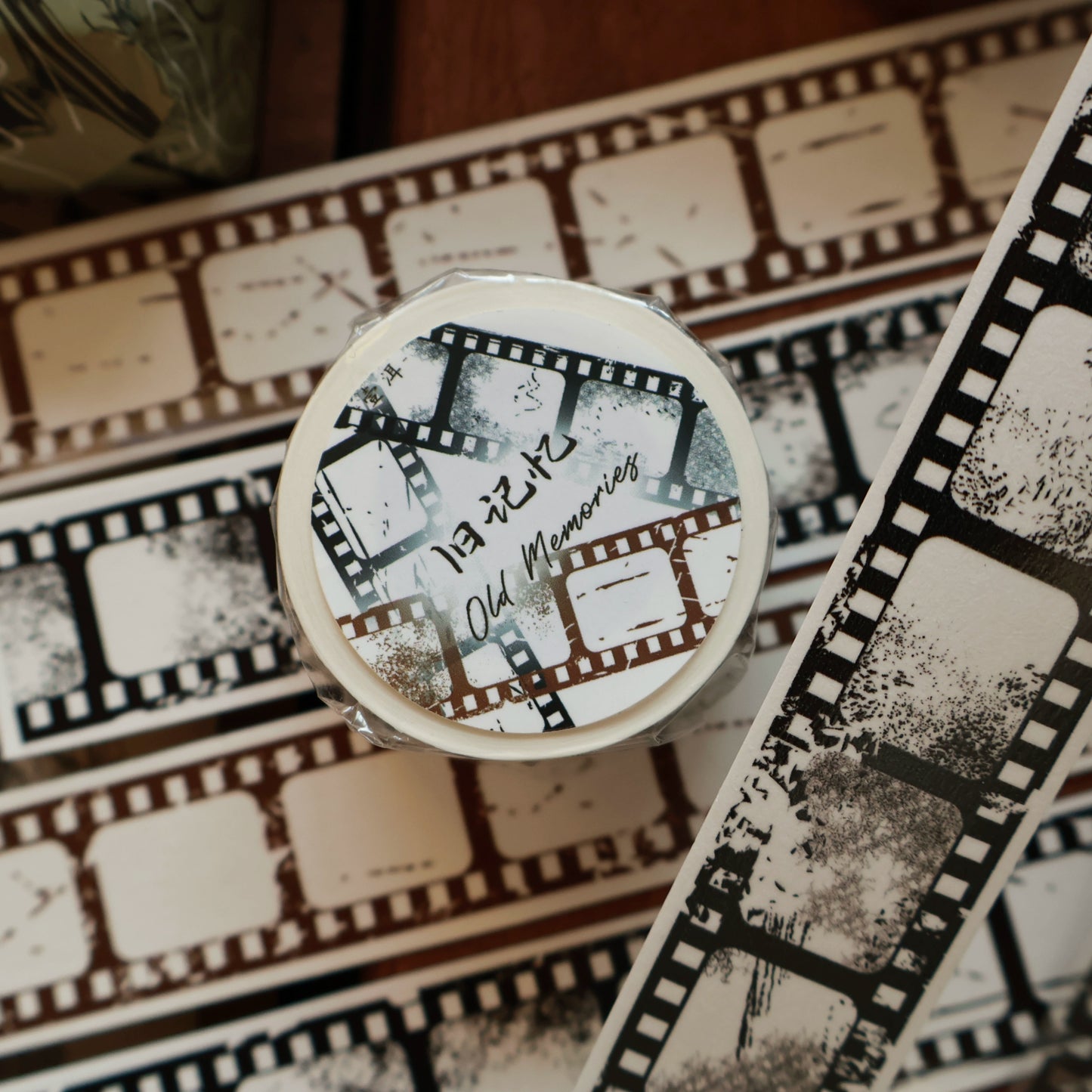 YiEr Vol13【Old Memories】Orginal Design Retro Film Washi/Pet Tape Backgroud Stickers