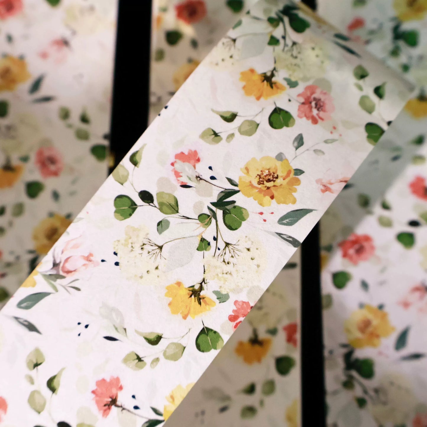 YiEr Vol14【Basic Floral Patterns】Floral Backgroud Washi Tape PET Stickers