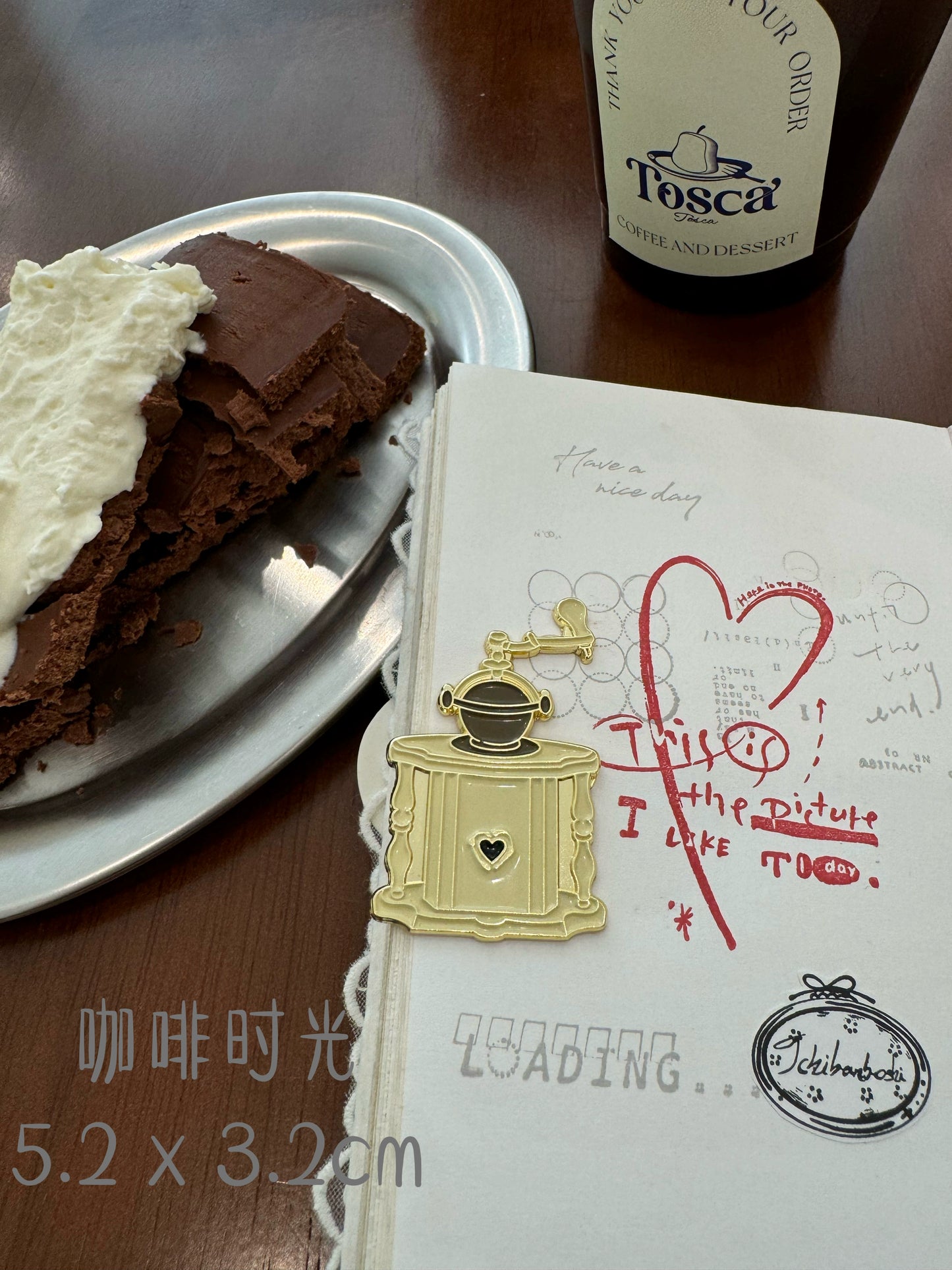 STARRY NIGHT Vol11【Encountering Eternity】Orginal Design Retro Practical Border Maple Hand Tent Stamp