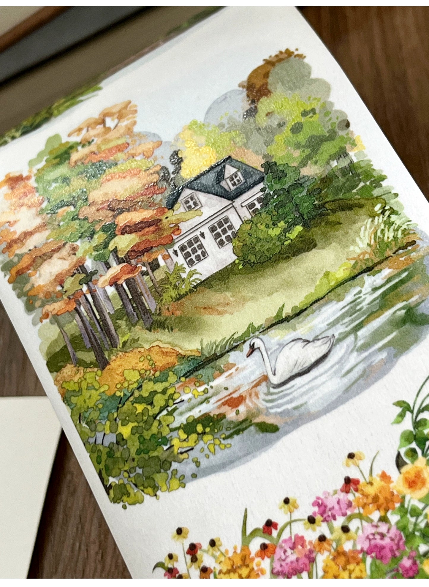 ZiYuanSu【Walk Towards the Wild】Background Scene/Landscape Pre-cut Washi/PET Tape,for Scrapbook Supplies,Scrapbook Tape Stickers,Junk Journal Supplies