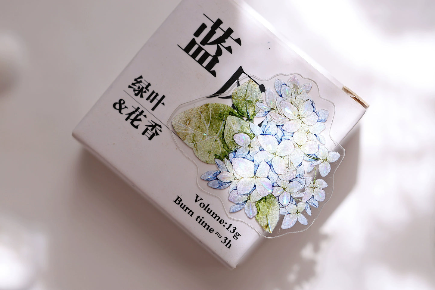 XiaoBaiJia【Sweet Dream Blue】Light Retro Orginal Design Washi Pet Floral Tape Light Retro Landscaping Stickers