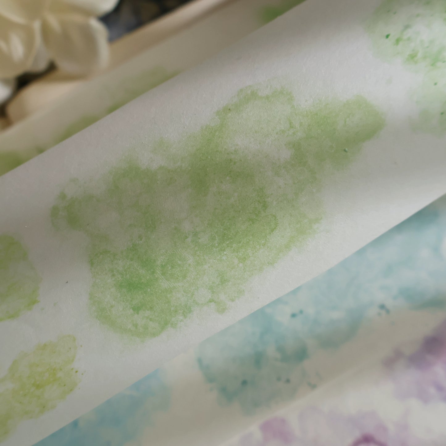 YiEr Vol13【Dyeing Set】Orginal Design Retro Washi/Pet Tape Backgroud Stickers