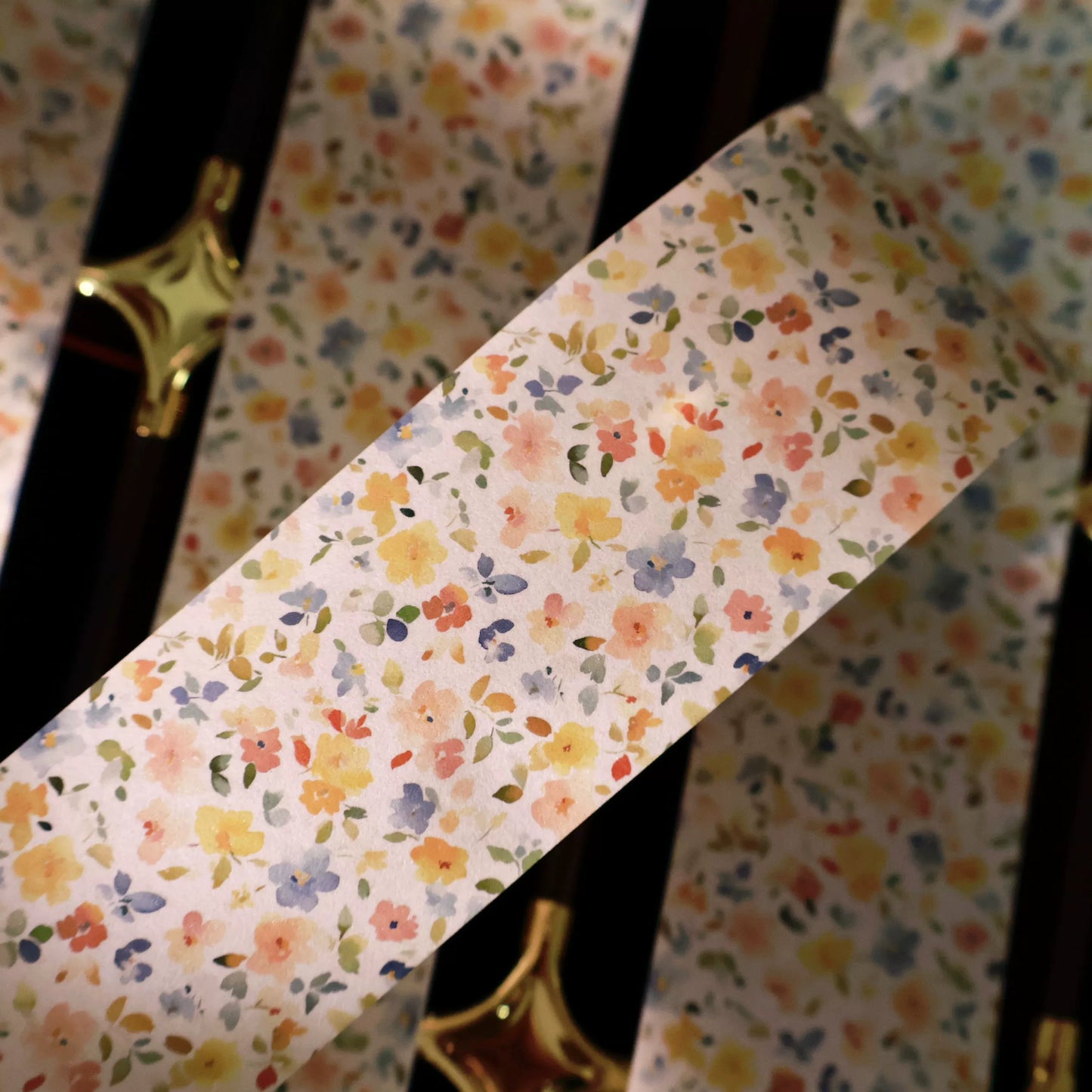 YiEr Vol14【Basic Floral Patterns】Floral Backgroud Washi Tape PET Stickers