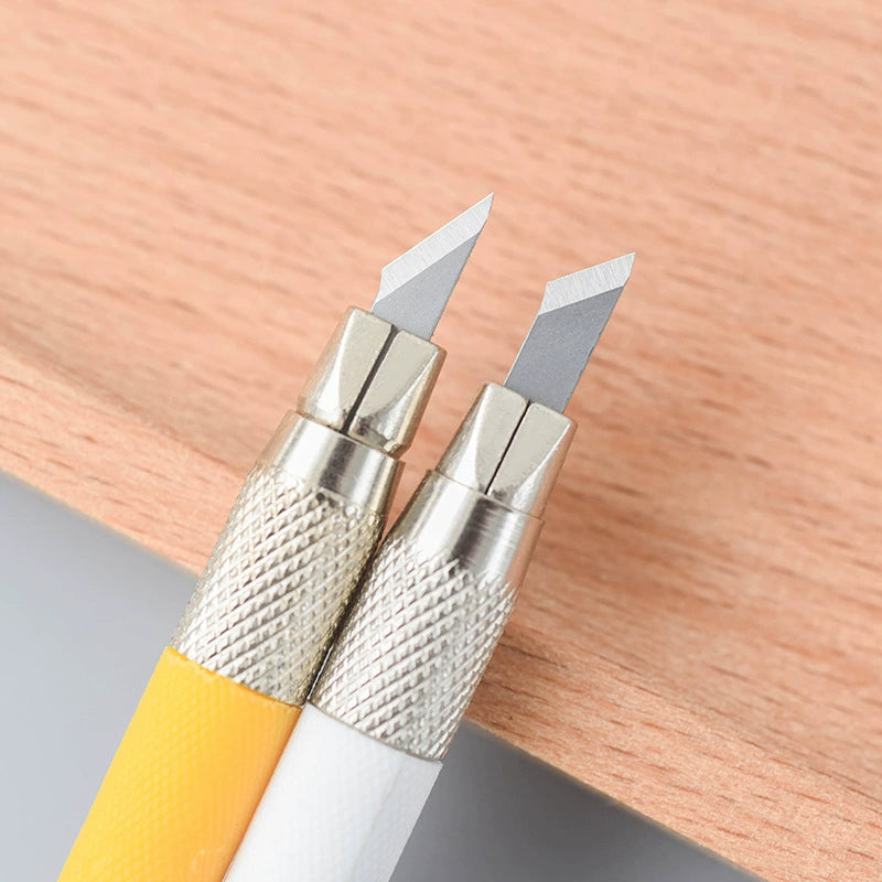 Handheld Pen Knife,Cutting Pad,Cutting tape,Cutting Pen Knife,Rubber Seal Carving Knife,Cutting Paper Pen,Handmade Knife,Art Knife