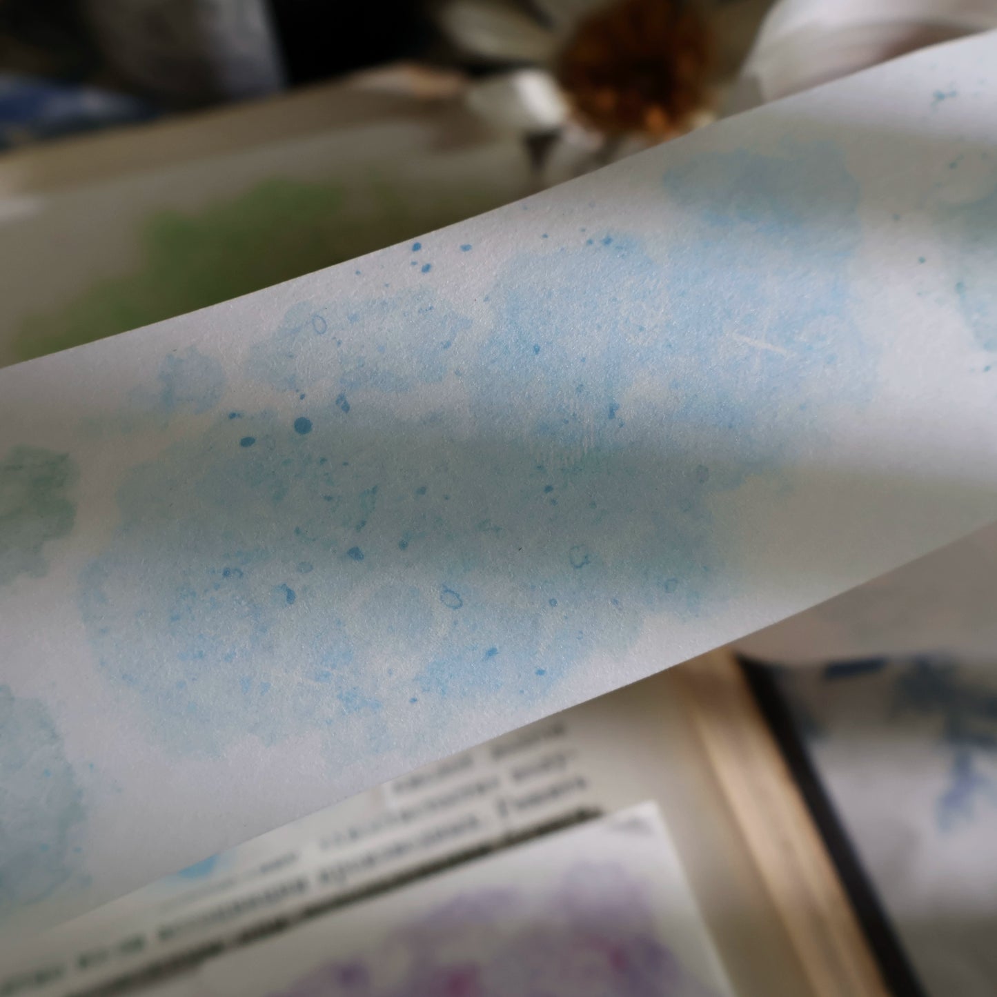 YiEr Vol13【Dyeing Set】Orginal Design Retro Washi/Pet Tape Backgroud Stickers