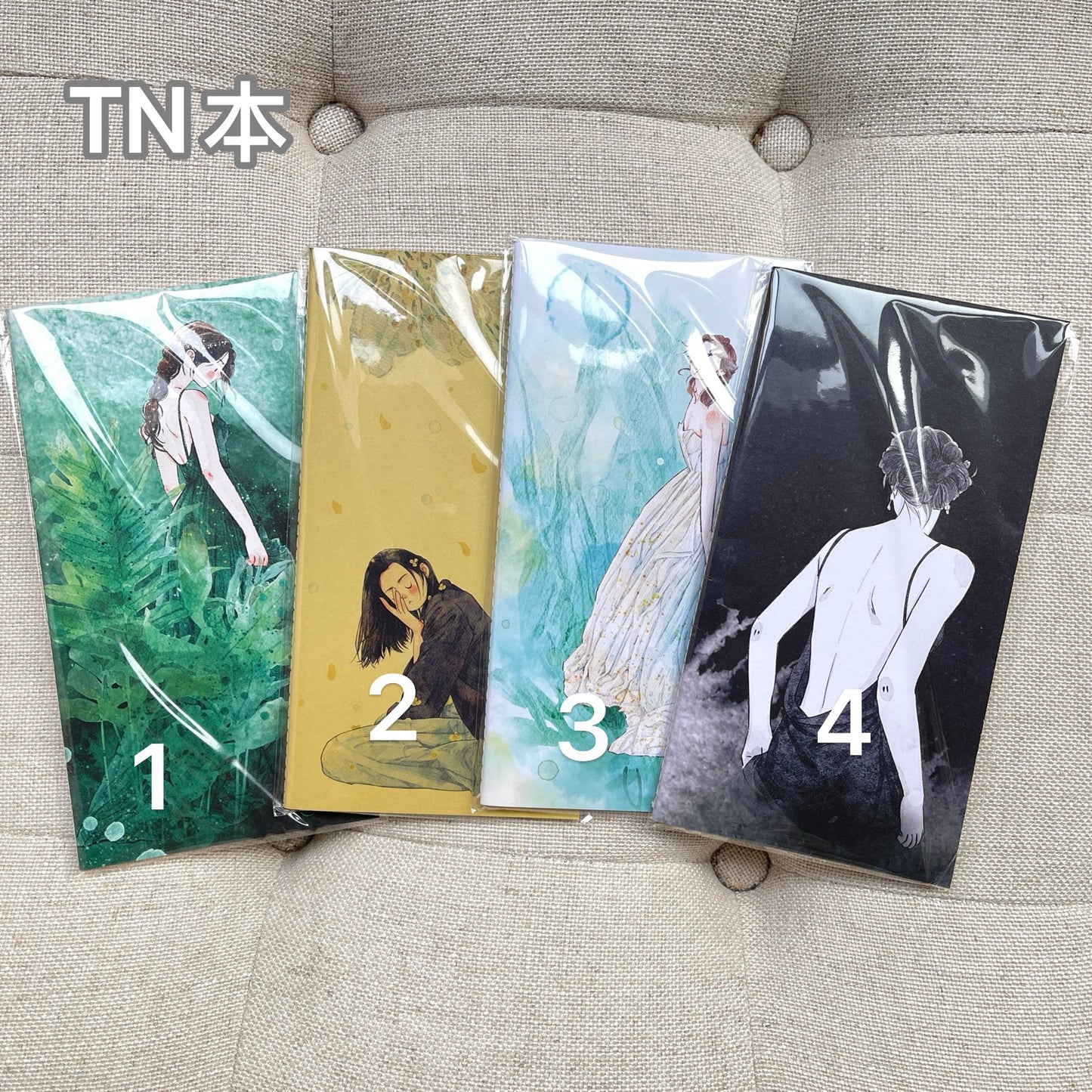 DingDing Vol9【4 Pcs 11*21cm Person Cover Travel Notebook】,Washi Sticker Book,Passport, Blank Inner Pages,for Junk Journal,Journaling,Scrapbooking