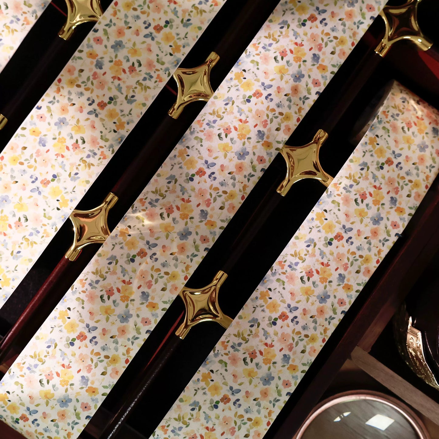 YiEr Vol14【Basic Floral Patterns】Floral Backgroud Washi Tape PET Stickers