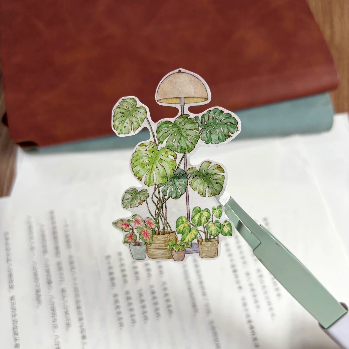 ZiYuanSu Vol12【My Forest House】Scene/Landscape Pre-cut Washi/PET Tape,for Scrapbook Supplies,Scrapbook Tape Stickers,Junk Journal Supplies