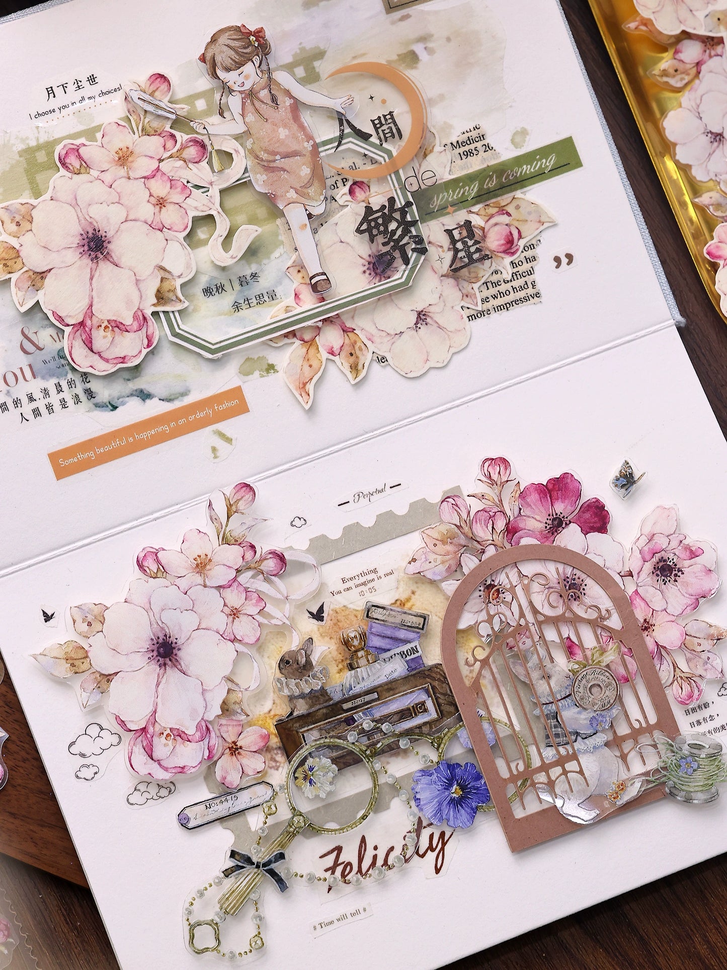 XiaoBaiJia【Film Collection】Light Retro Colorful Film Backgroud Washi PET Tape