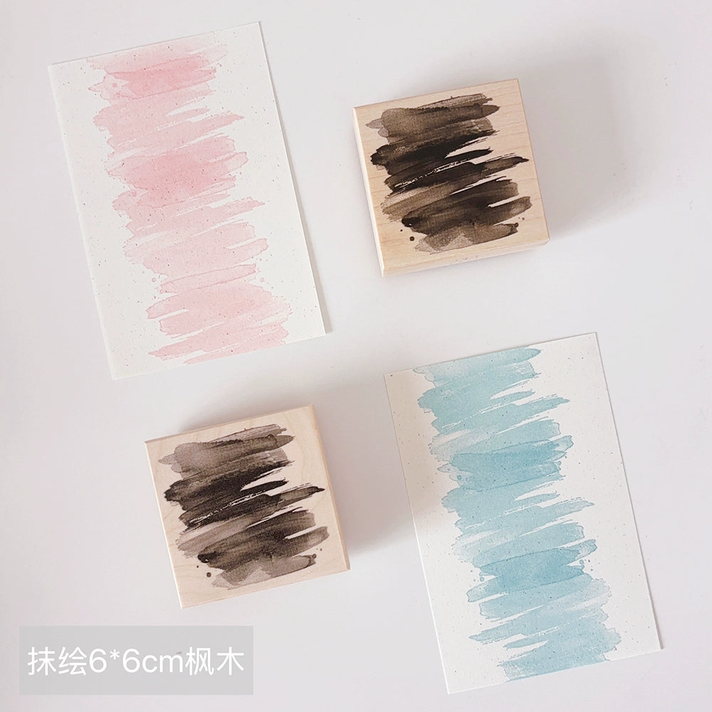Simple Washi Tape【Versatile Stamp】Simple Tent,Large Background,Blurred Gradient Stamp