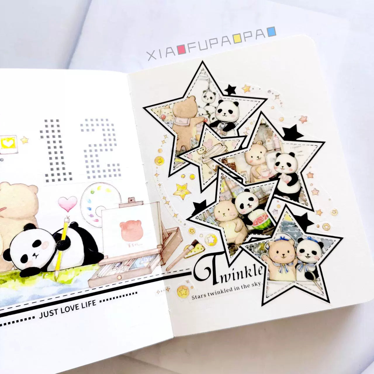 Small Floating Bubble Typesetting1 Washi Tape Basic Lazy Border Frame Suitable for A6/B6