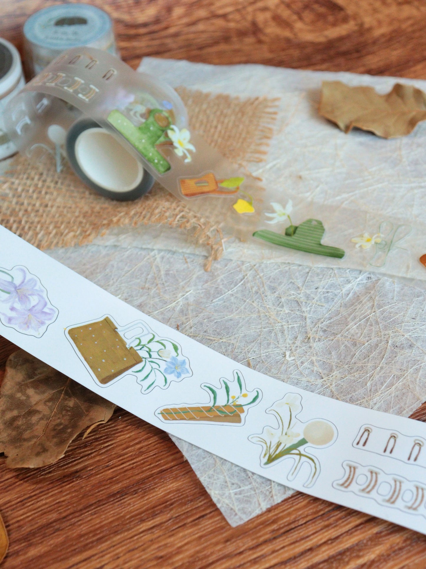 A Little Studio Vol3【Clamp Collection】Washi Pet Light retro Tape