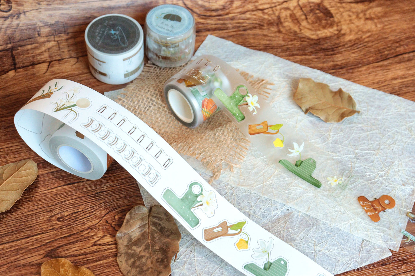 A Little Studio Vol3【Clamp Collection】Washi Pet Light retro Tape