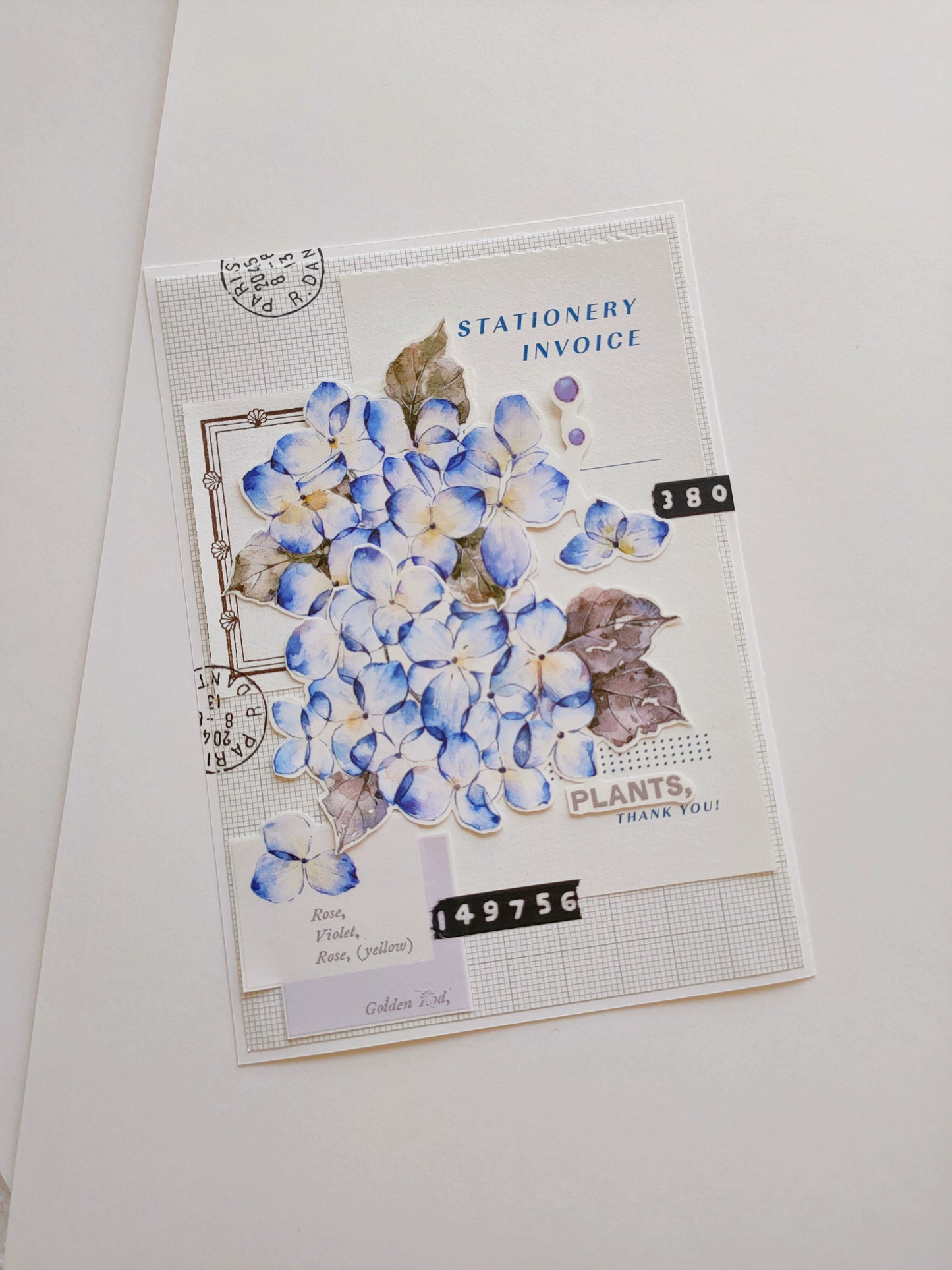 YiEr【ChaoHua Collection】Orginal Design Washi/Pet Tape Light Retro Floral Stickers