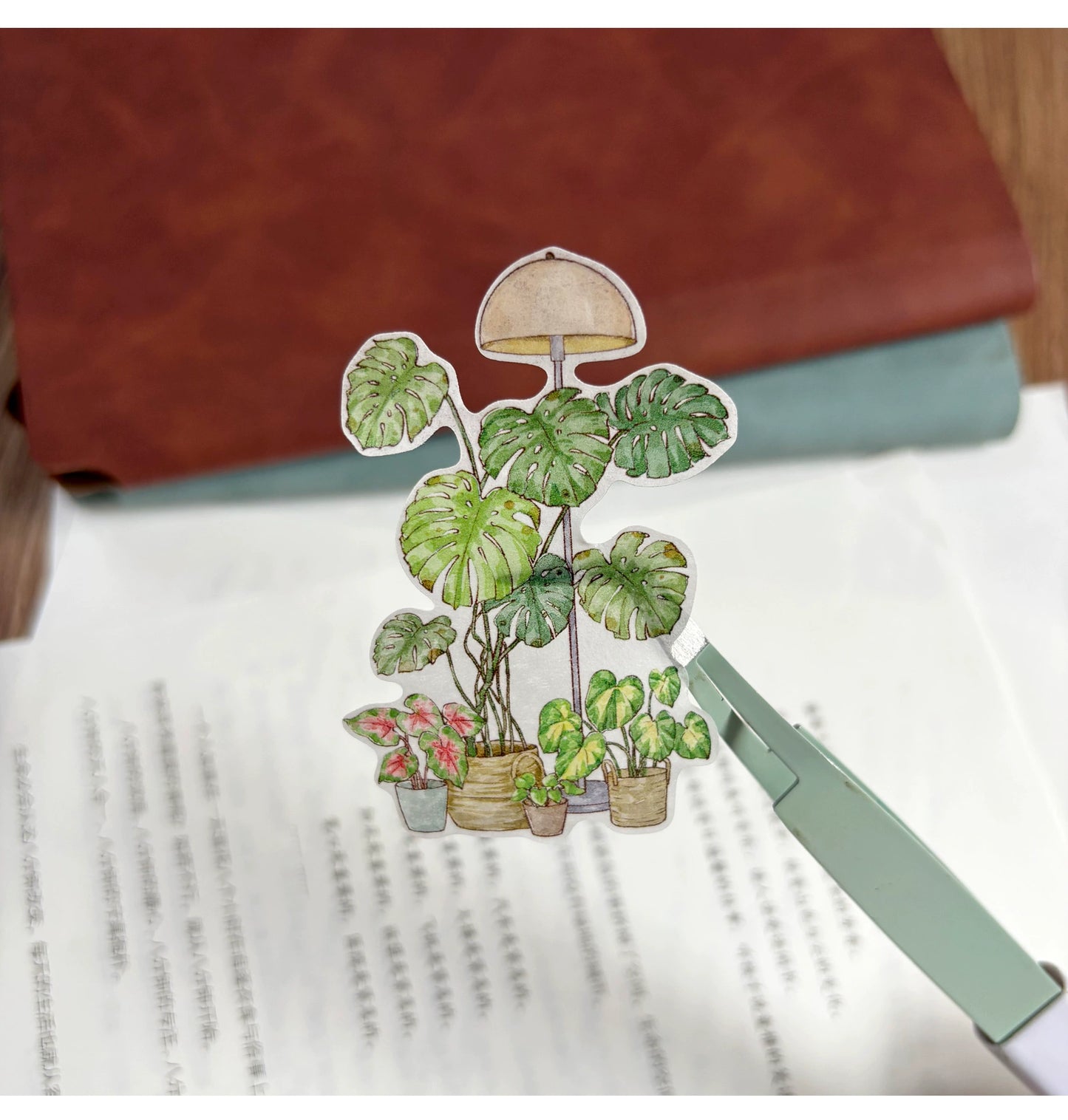 ZiYuanSu Vol12【My Forest House】Scene/Landscape Pre-cut Washi/PET Tape,for Scrapbook Supplies,Scrapbook Tape Stickers,Junk Journal Supplies
