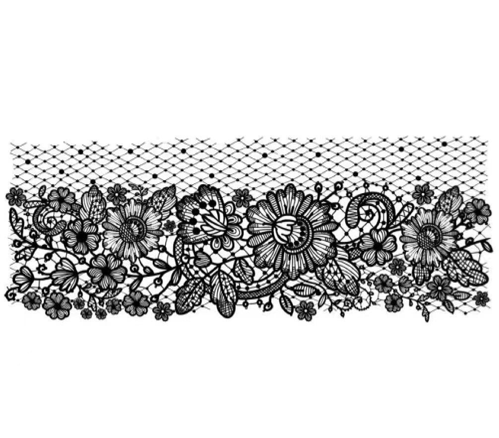 Malaysia JP In Love With Lace Big Digital Stamp