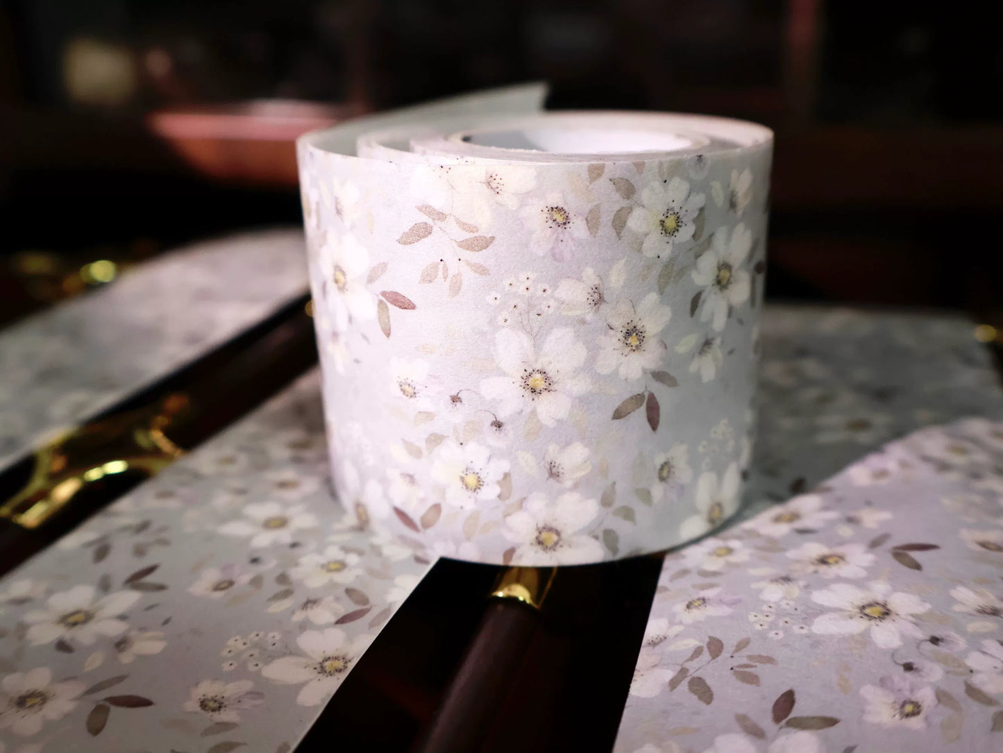 YiEr Vol14【Basic Floral Patterns】Floral Backgroud Washi Tape PET Stickers