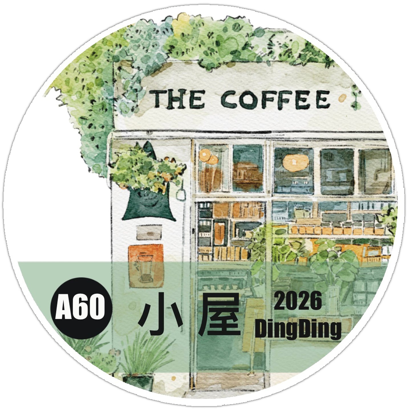 DingDing Seahorse Washi Tape Set-2 Rolls(A60+A61) Washi/PET Tape Stickers,Original Designs,Fashion Characters Figures for Scrapbooks Supplies,Journaling,Junk Journal,Bullet Journals,Planners