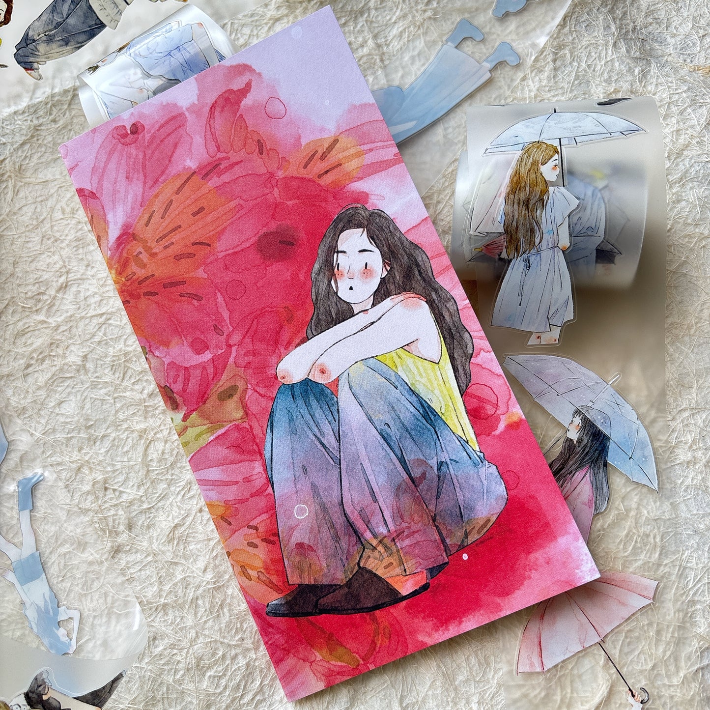 DingDing Vol14【10 Pcs 21x11cm,0.7kg TN Notebook】,Washi Sticker Book,Passport, Blank Inner Pages,for Junk Journal,Journaling,Scrapbooking