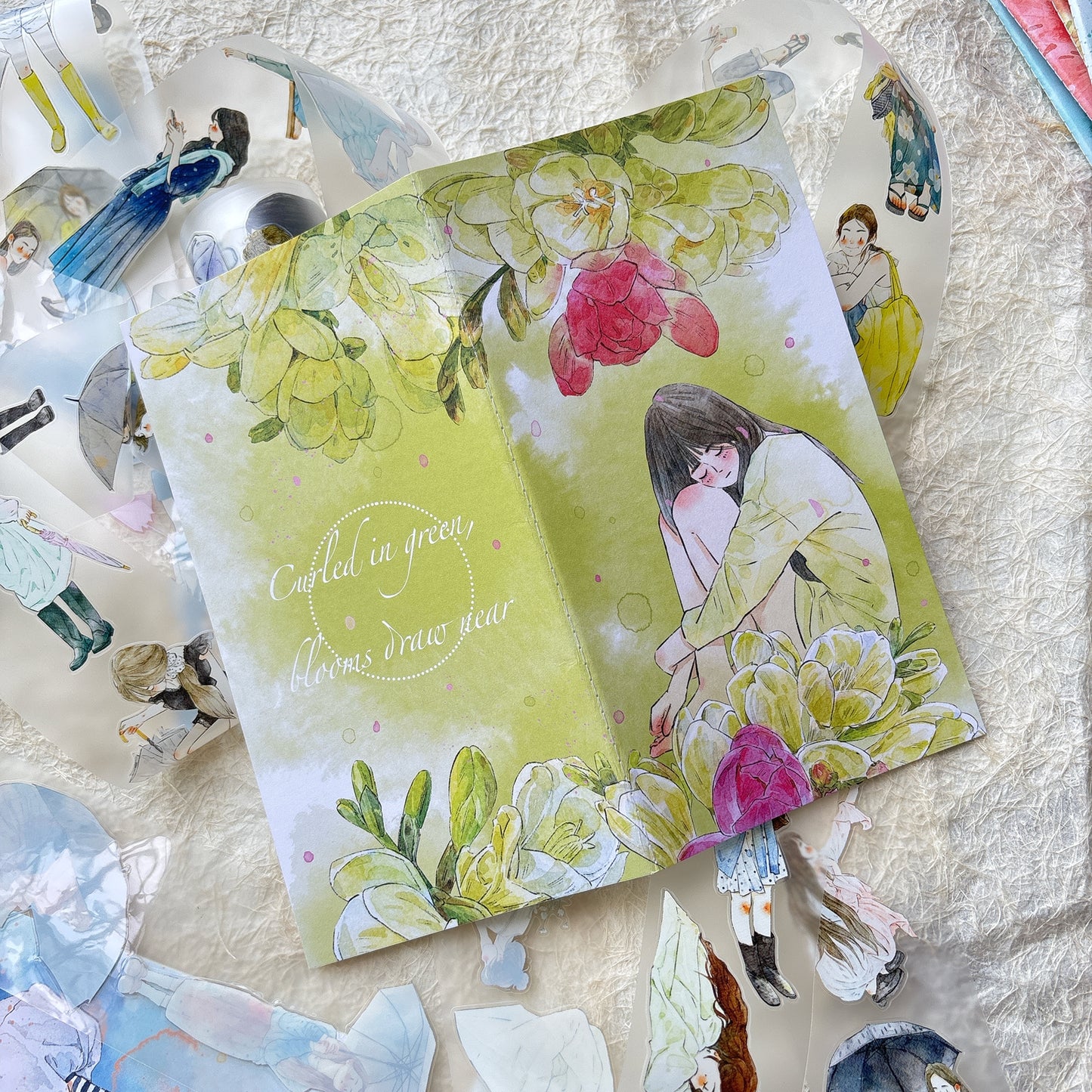 DingDing Vol14【10 Pcs 21x11cm,0.7kg TN Notebook】,Washi Sticker Book,Passport, Blank Inner Pages,for Junk Journal,Journaling,Scrapbooking