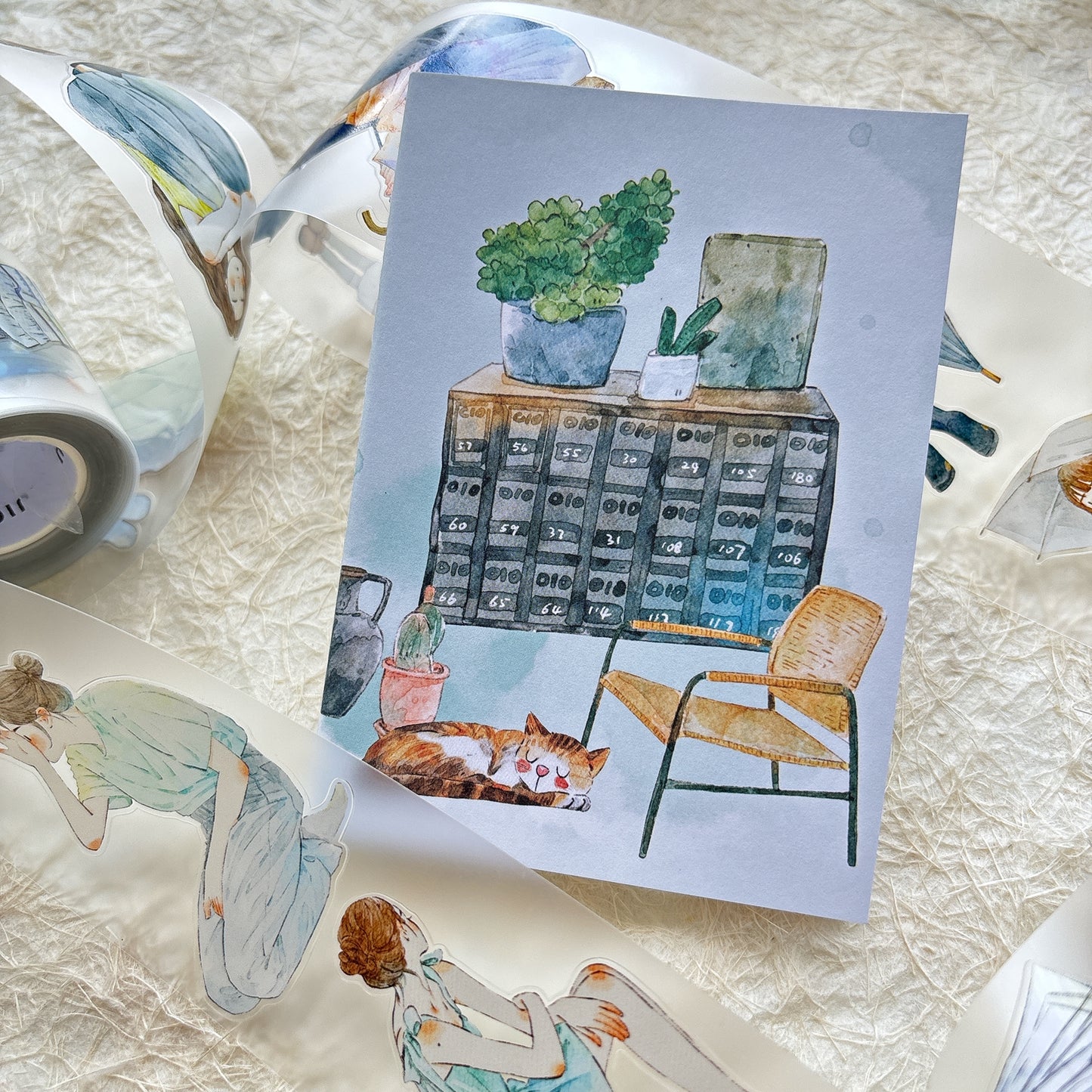 DingDing Vol9【8 Pcs 9*12.5cm Person Cover Travel Notebook】,Washi Sticker Book,Passport, Blank Inner Pages,for Junk Journal,Journaling,Scrapbooking