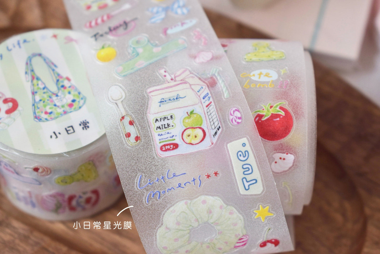 Dover Original【Colorful Pencils Small Things】Salt-style Cute Pre-cut Washi Tape Sticker