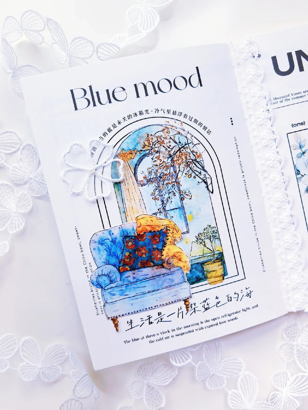 DingDing Washi Tape Set-2 Rolls(44+45) Washi/PET Tape Stickers,Original Designs,Fashion Characters Figures for Scrapbooks Supplies,Journaling,Junk Journal,Bullet Journals,Planners