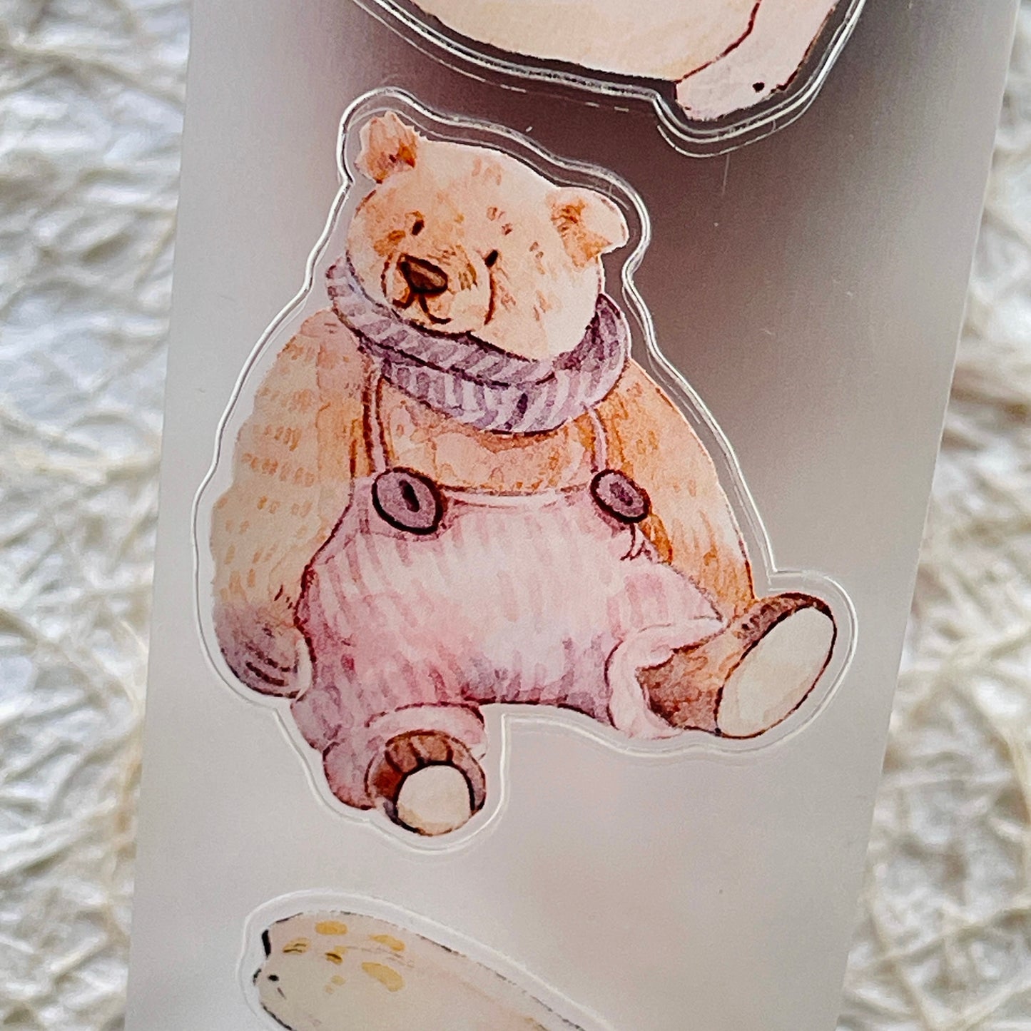 DingDing Vol13【46#Ragdoll】Kiss-cut Washi Pet Tape,Original Vintage Design for Scrapbooks Supplies,Junk Journal,Planner Stickers