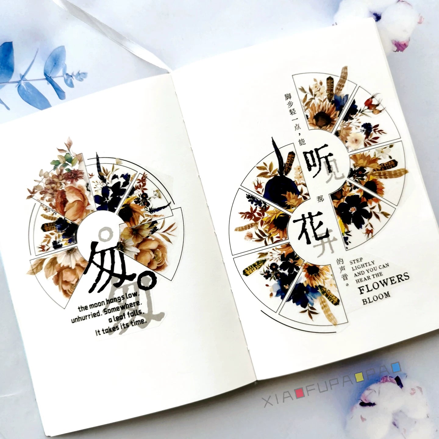 Small Floating Bubble Typesetting5 Washi Tape Basic Lazy Border Frame Suitable for A6/B6/A5
