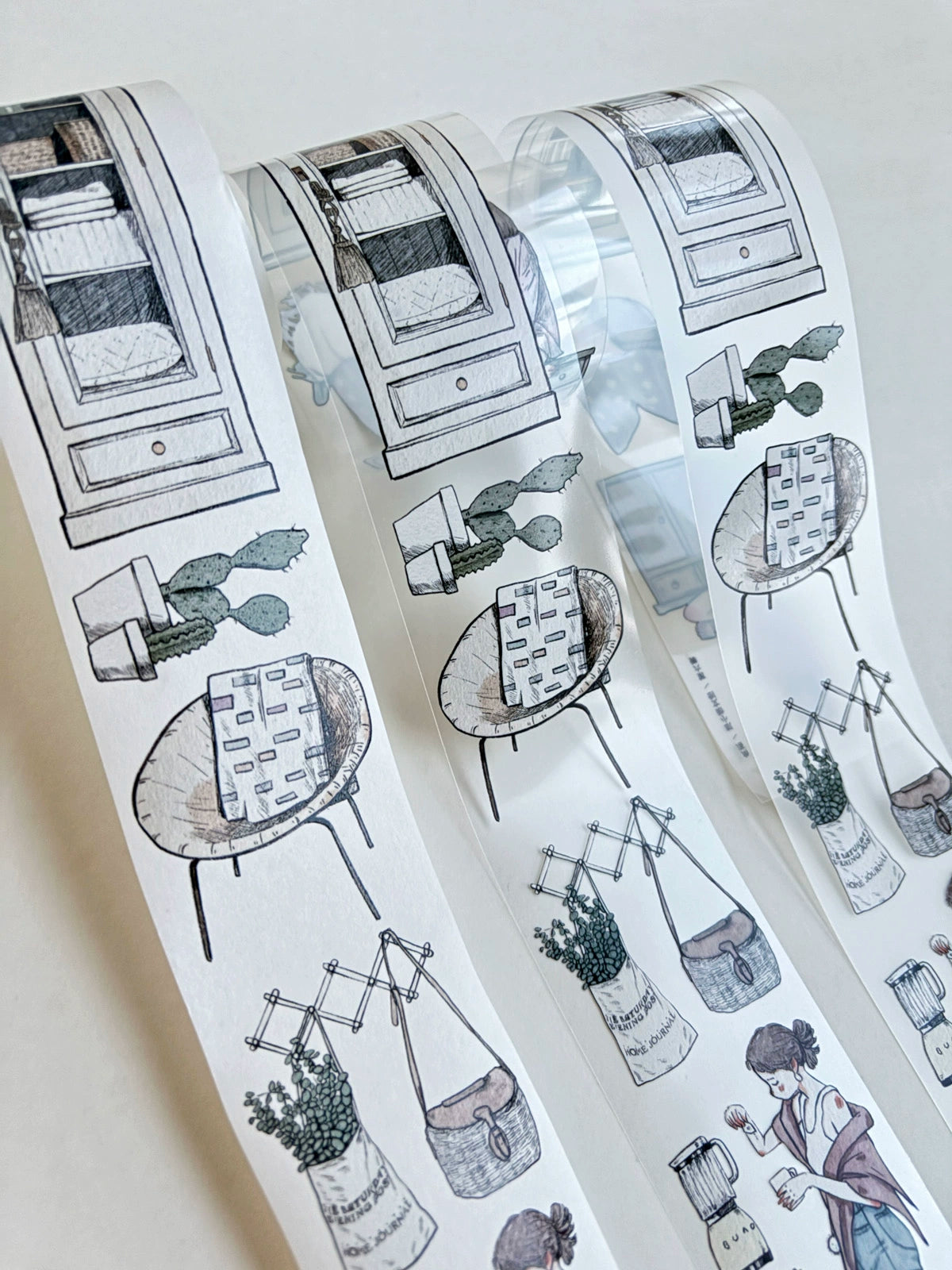 Kaixiaoxun Vol6 【Corner】 collection Washi/Matte PET Tape