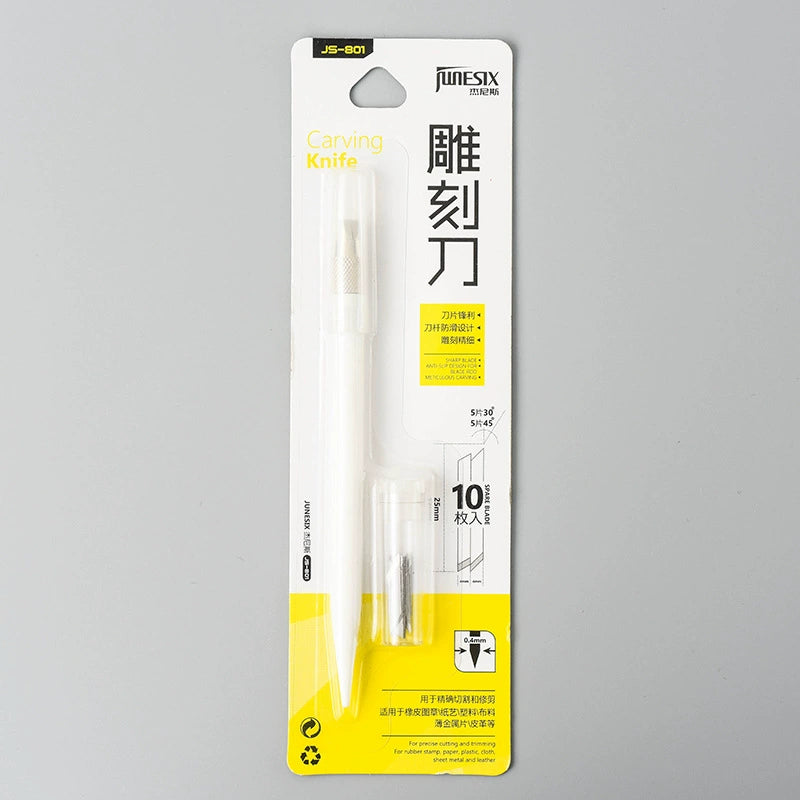 Handheld Pen Knife,Cutting Pad,Cutting tape,Cutting Pen Knife,Rubber Seal Carving Knife,Cutting Paper Pen,Handmade Knife,Art Knife