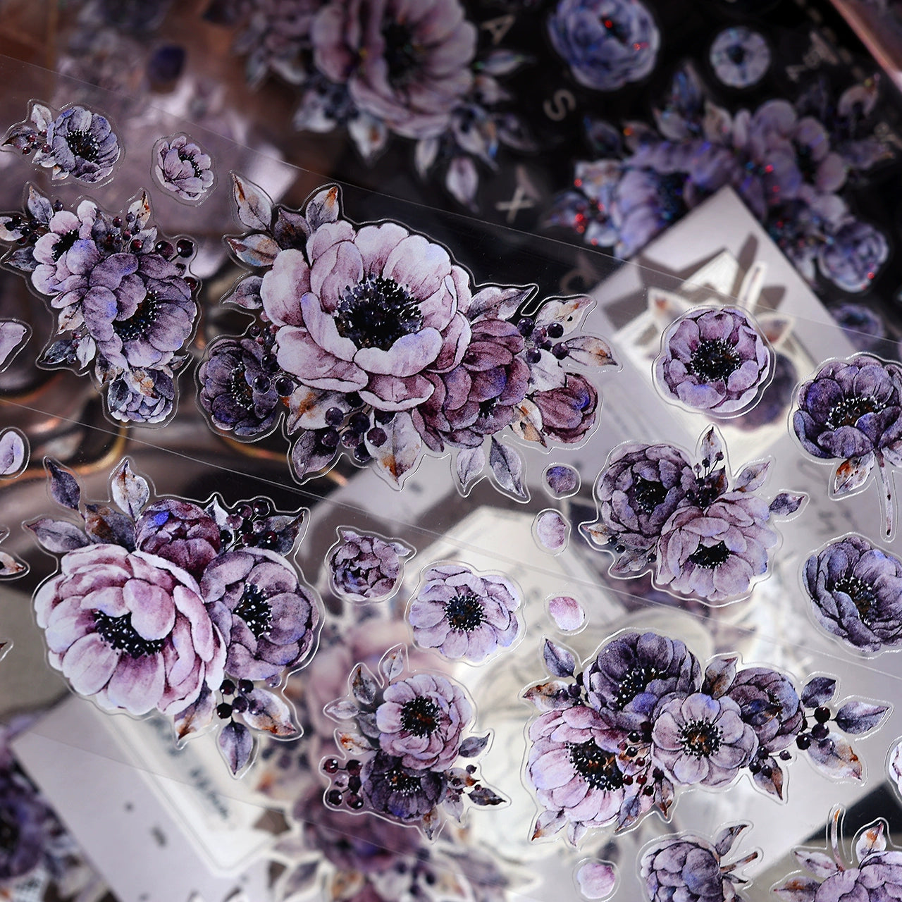 XiaoBaiJia【Night Breeze】Light Retro Orginal Design Washi Pet Tape Landscape Stickers