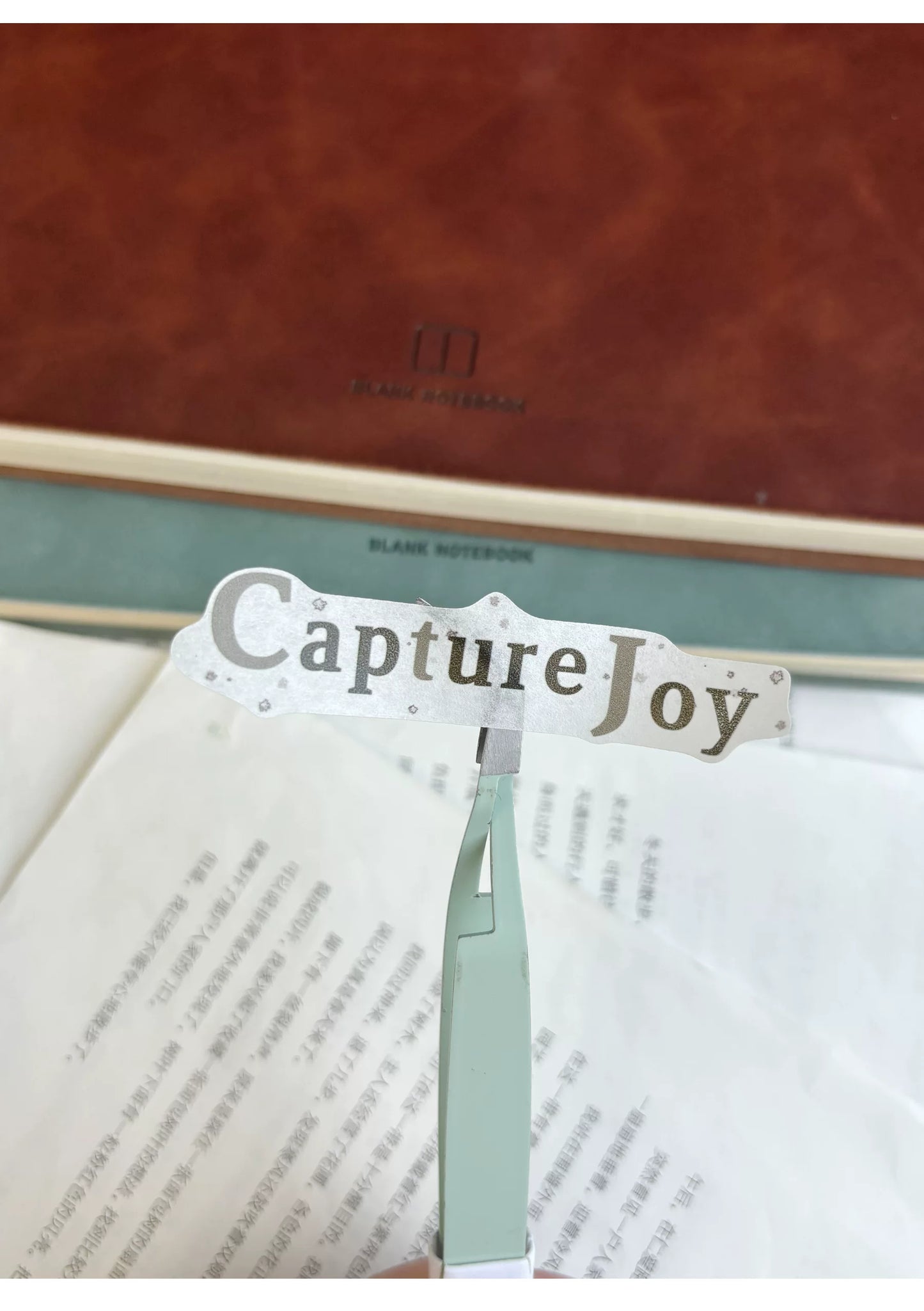 ZiYuanSu Vol15【Enjoy Slow Time】Background Scene Pre-cut Washi PET Tape