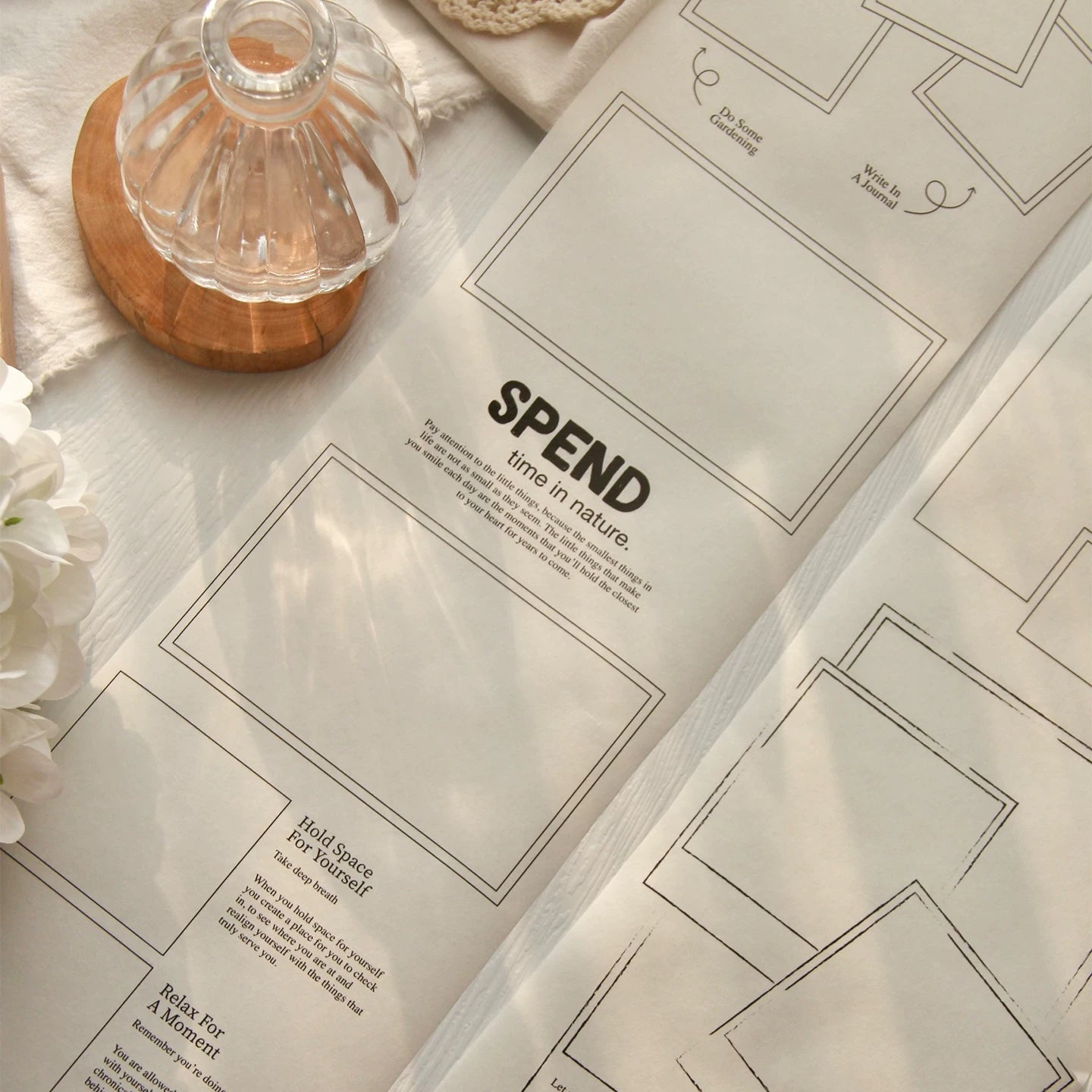 TianCheng-Vol7【Freeze Frame】Backgroud Frame Washi PET Tape,for Scrapbook Supplies,Scrapbook Tape Stickers,Junk Journal Supplies