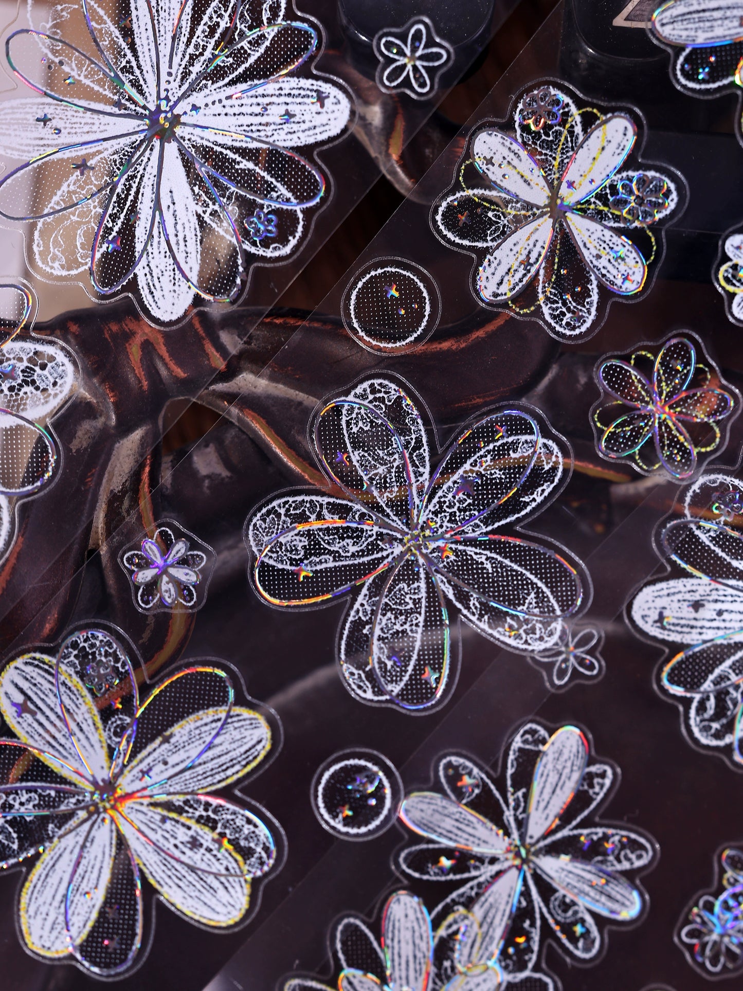 XiaoBaiJia【Cappuccino&White Dream Island】Light Retro Orginal Design Washi Pet Tape Landscape Stickers