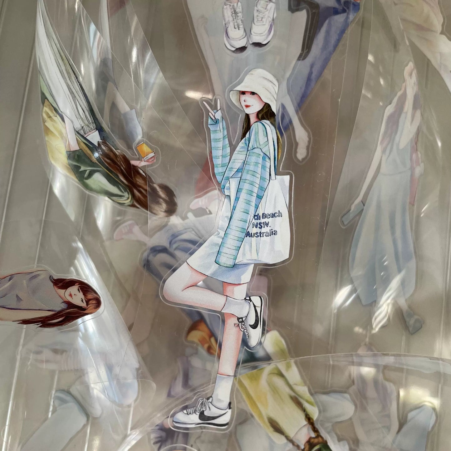 ZaoZao Vol2【Peninsula】Original Design Kiss-Cut Washi PET Tape Stickers,for Scrapbook Supplies,Journaling,Junk Journal,Bullet Journal,Planner Stickers