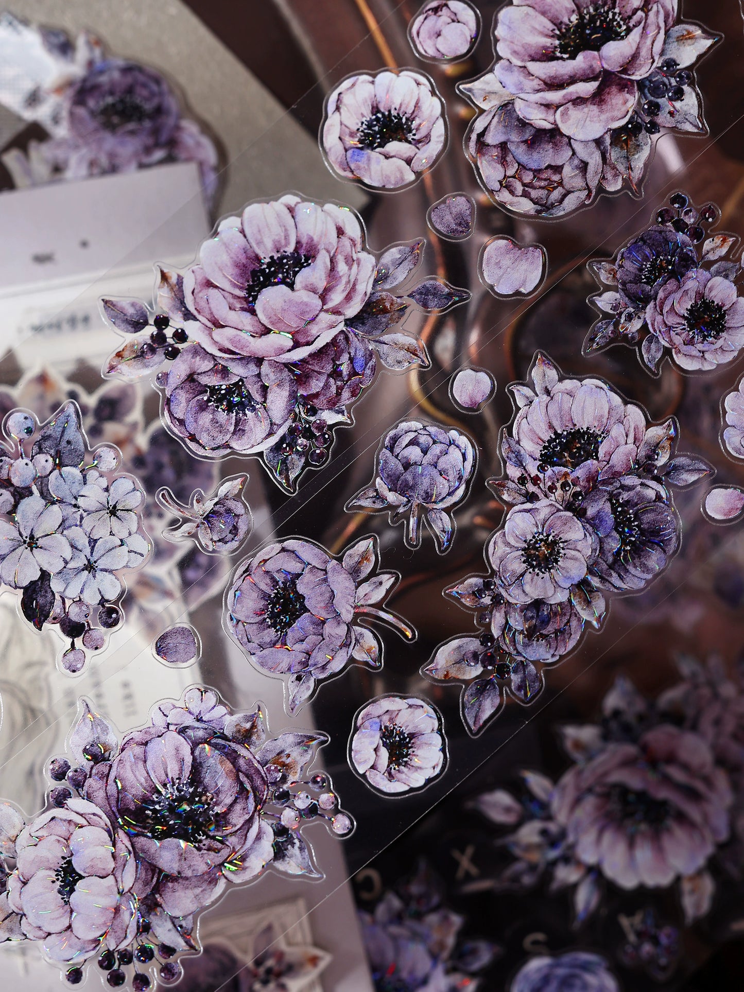 XiaoBaiJia【Night Breeze】Light Retro Orginal Design Washi Pet Tape Landscape Stickers