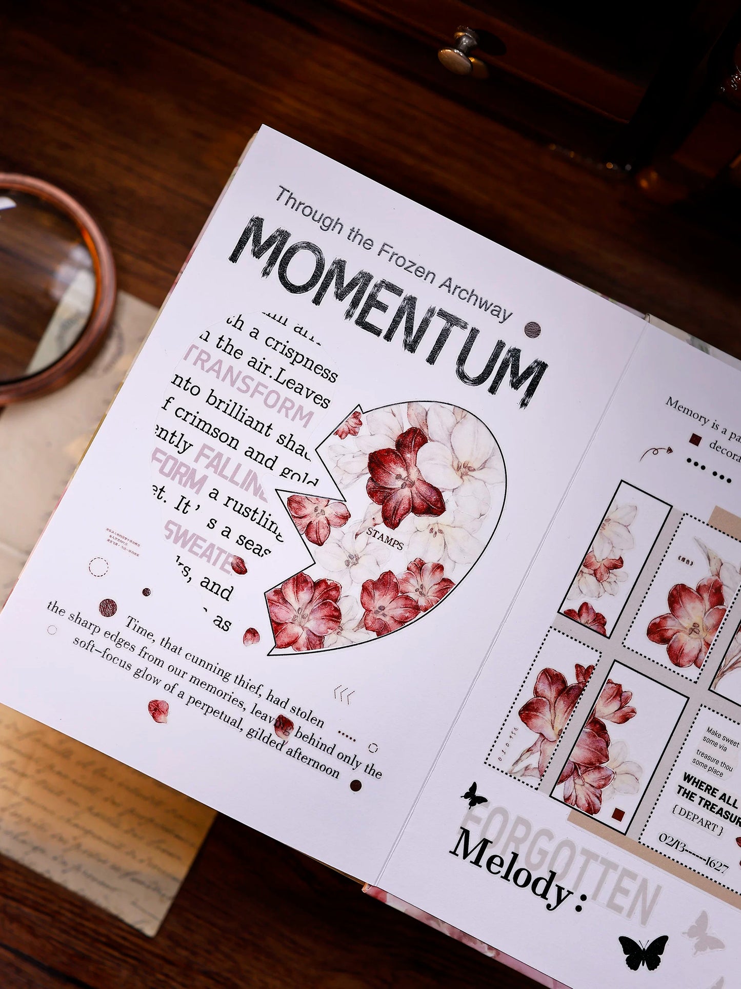 XiaoBaiJia Salt Series【Color Frame Edge Sequence】Pre-cut Orginal Design Washi/Pet Tape Light Retro Stickers