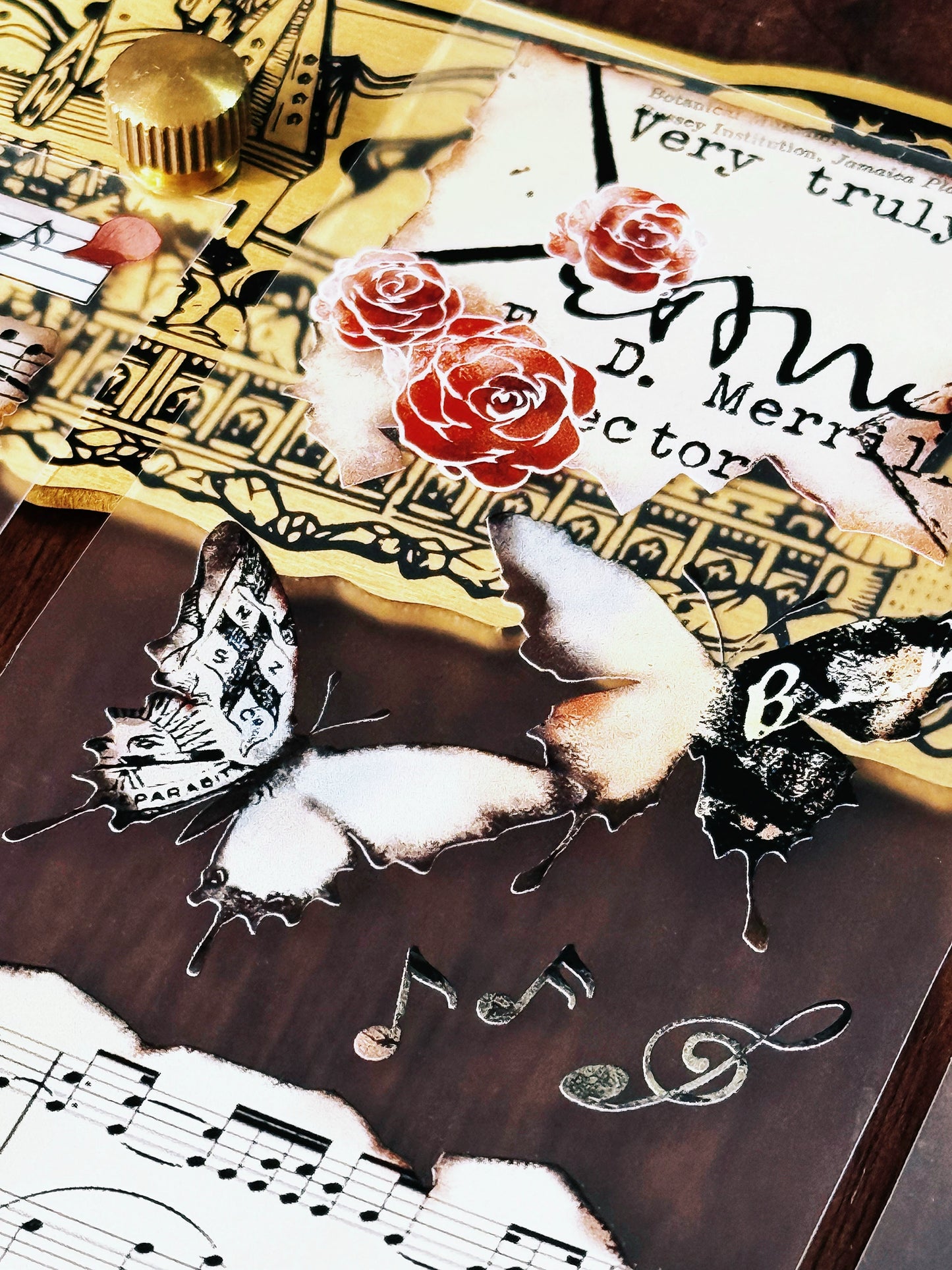 XiYue【Anxious】Original Design Washi/PET Tape Stickers