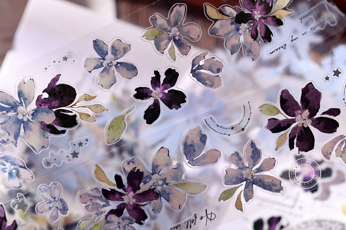 XiaoBaiJia【Dream】Light Retro Orginal Design Washi Pet Tape Landscape Stickers