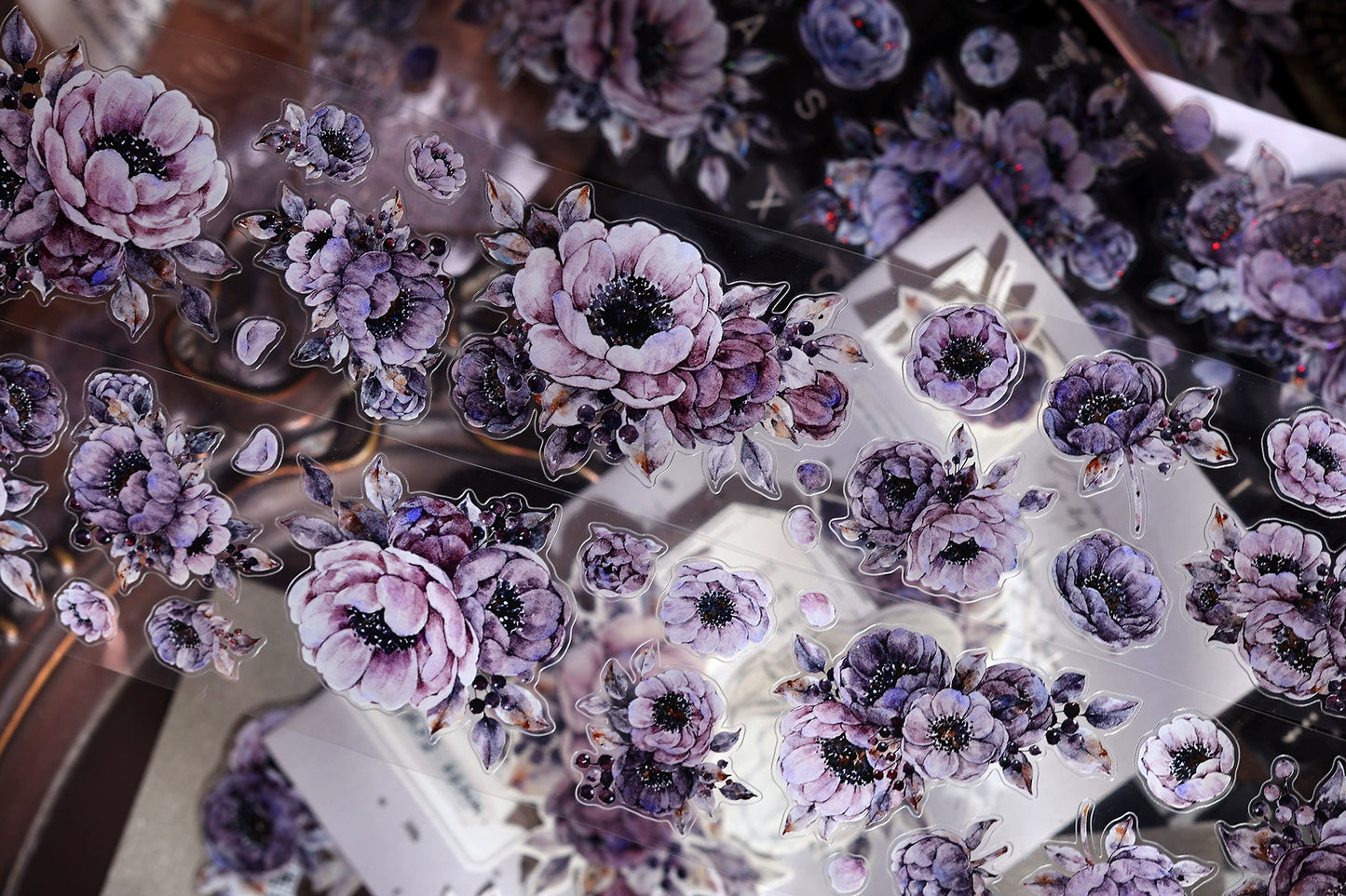 XiaoBaiJia【Night Breeze】Light Retro Orginal Design Washi Pet Tape Landscape Stickers