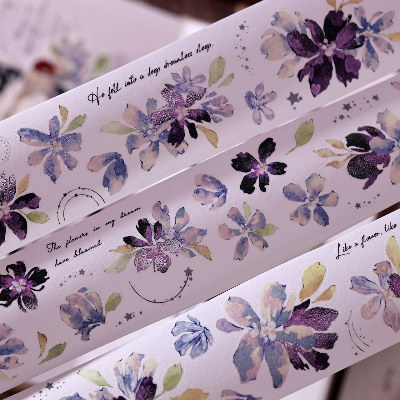 XiaoBaiJia【Dream】Light Retro Orginal Design Washi Pet Tape Landscape Stickers