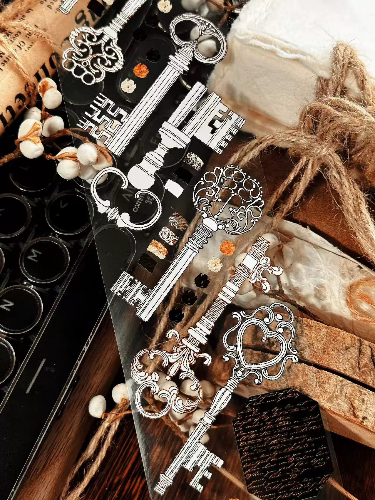 Linlanxi Vol13【Records of Antique Seals】Original Design Exquisite Vintage Decorative Washi Pet Tape